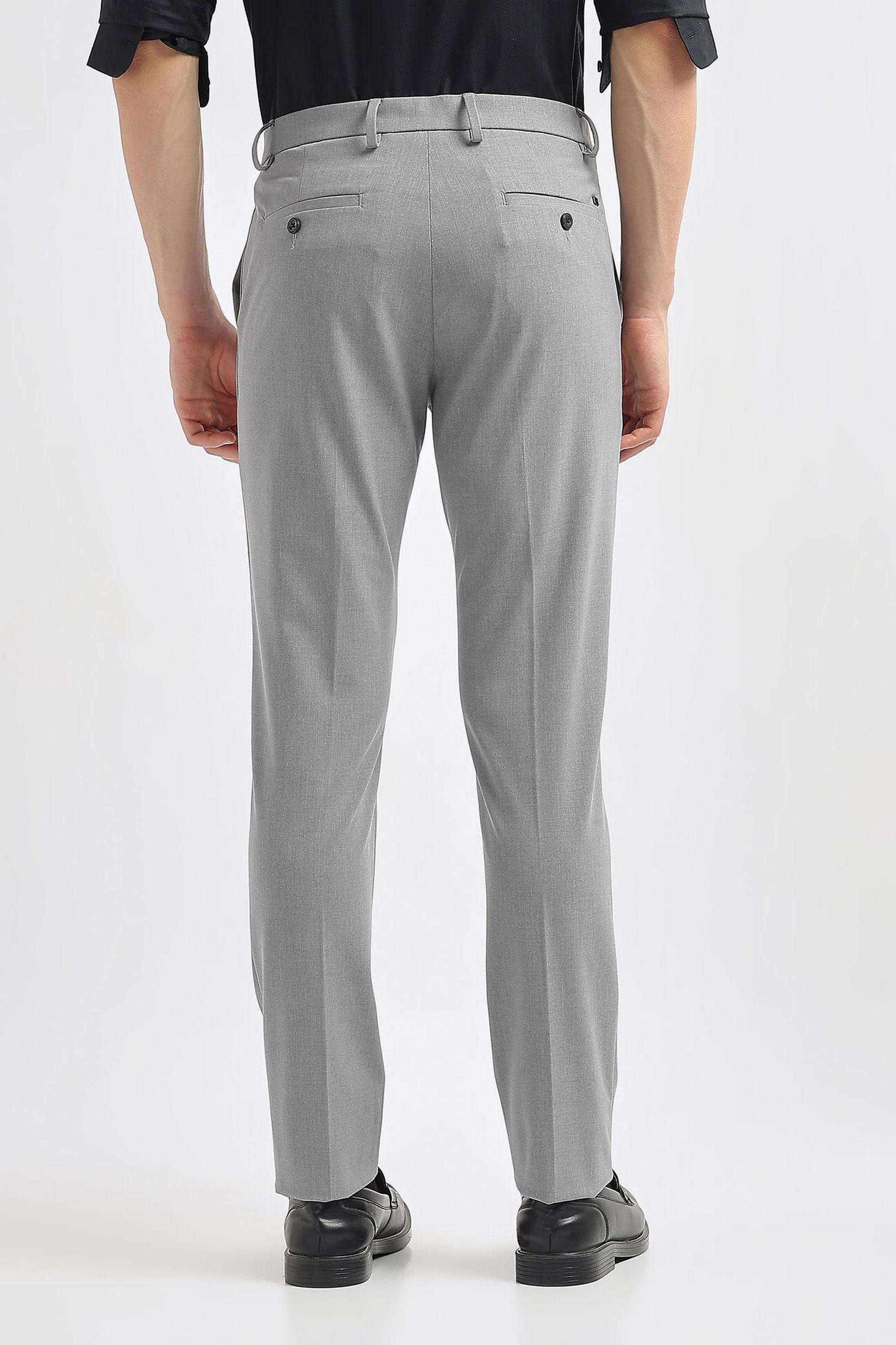 Textured-Polyester-Super-Slim-Fit-Men-s-Formal-Wear-Trousers