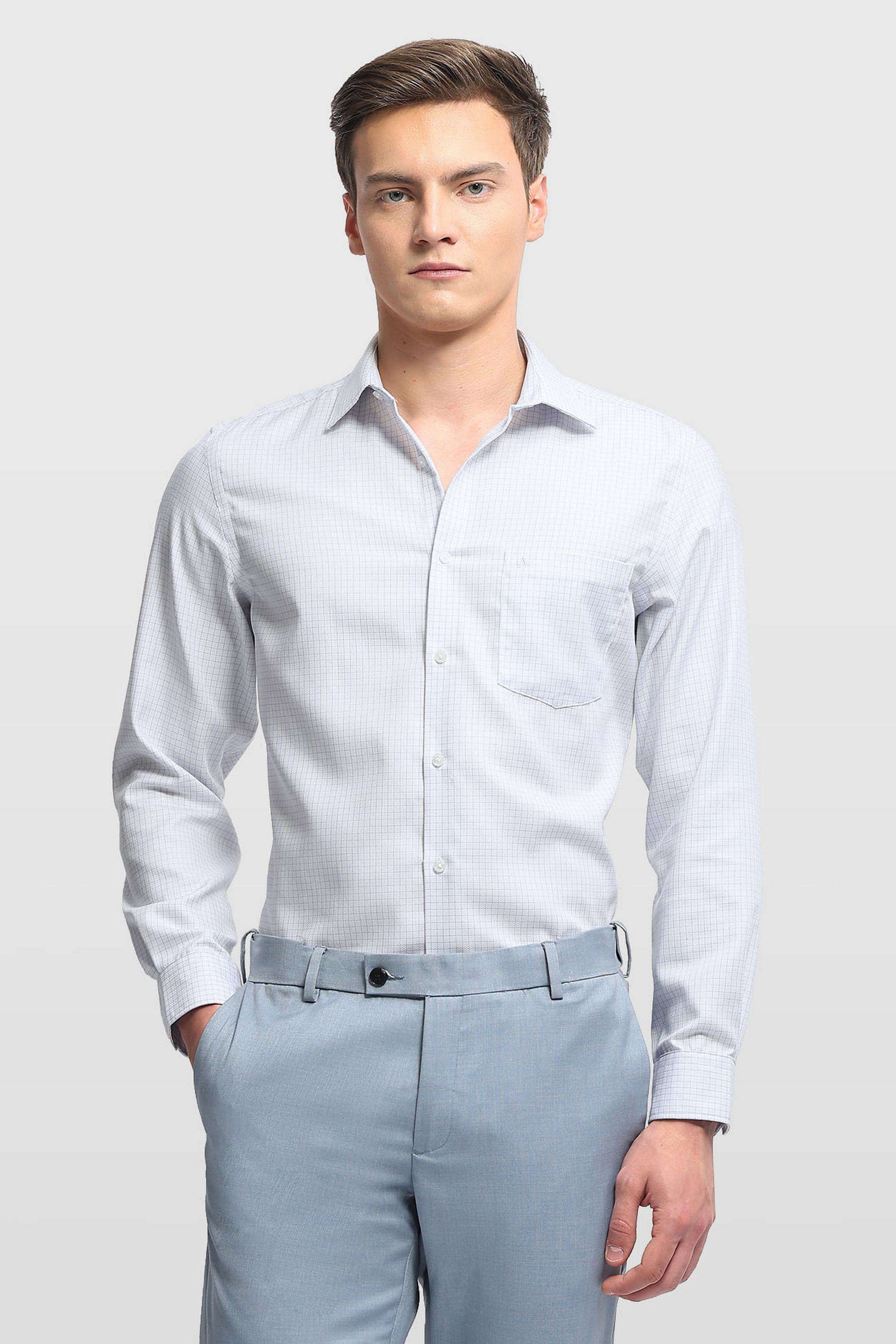 Checks-Cotton-Regular-Fit-Men-s-Formal-Shirt
