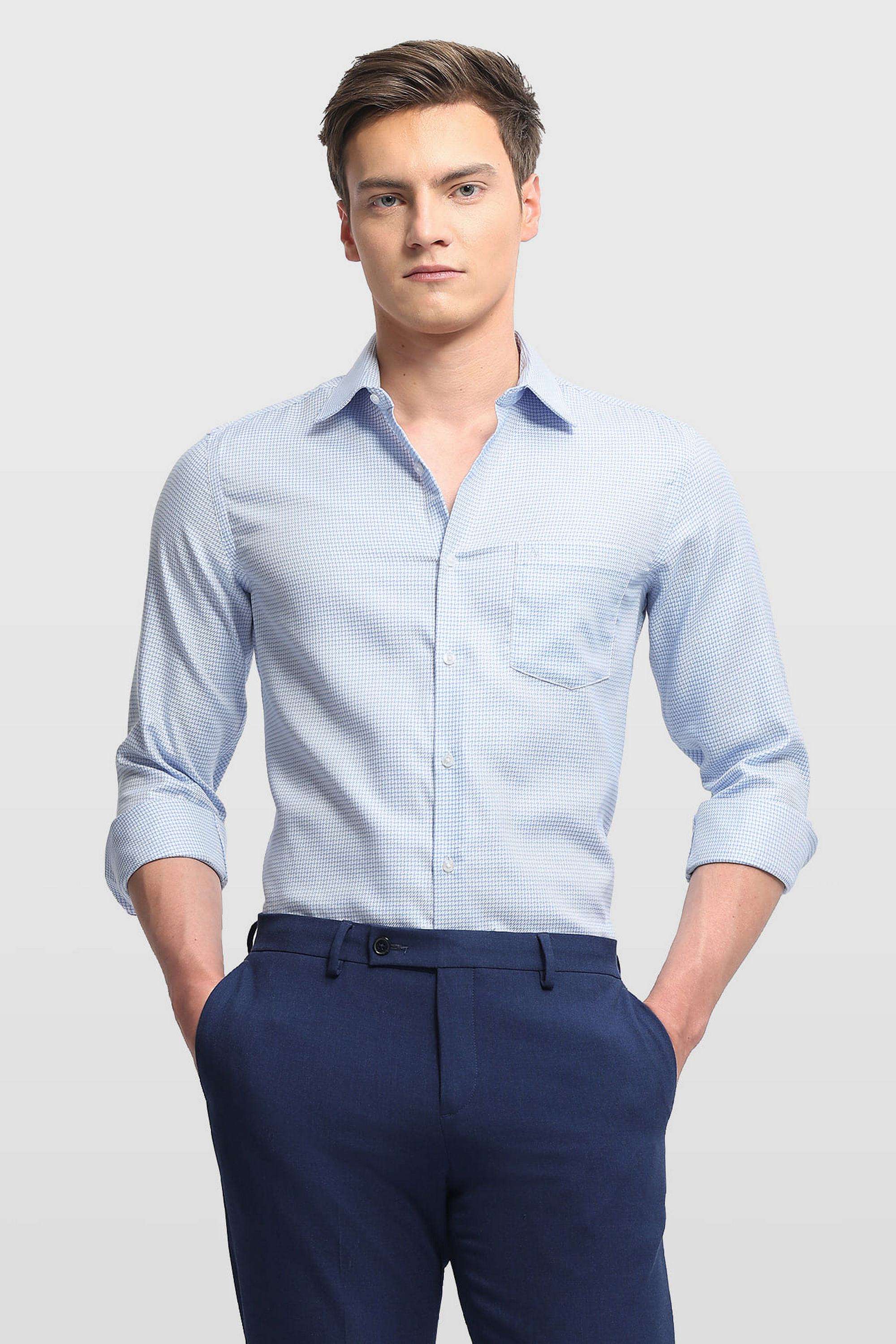 Printed-Cotton-Slim-Fit-Men-s-Formal-Shirt