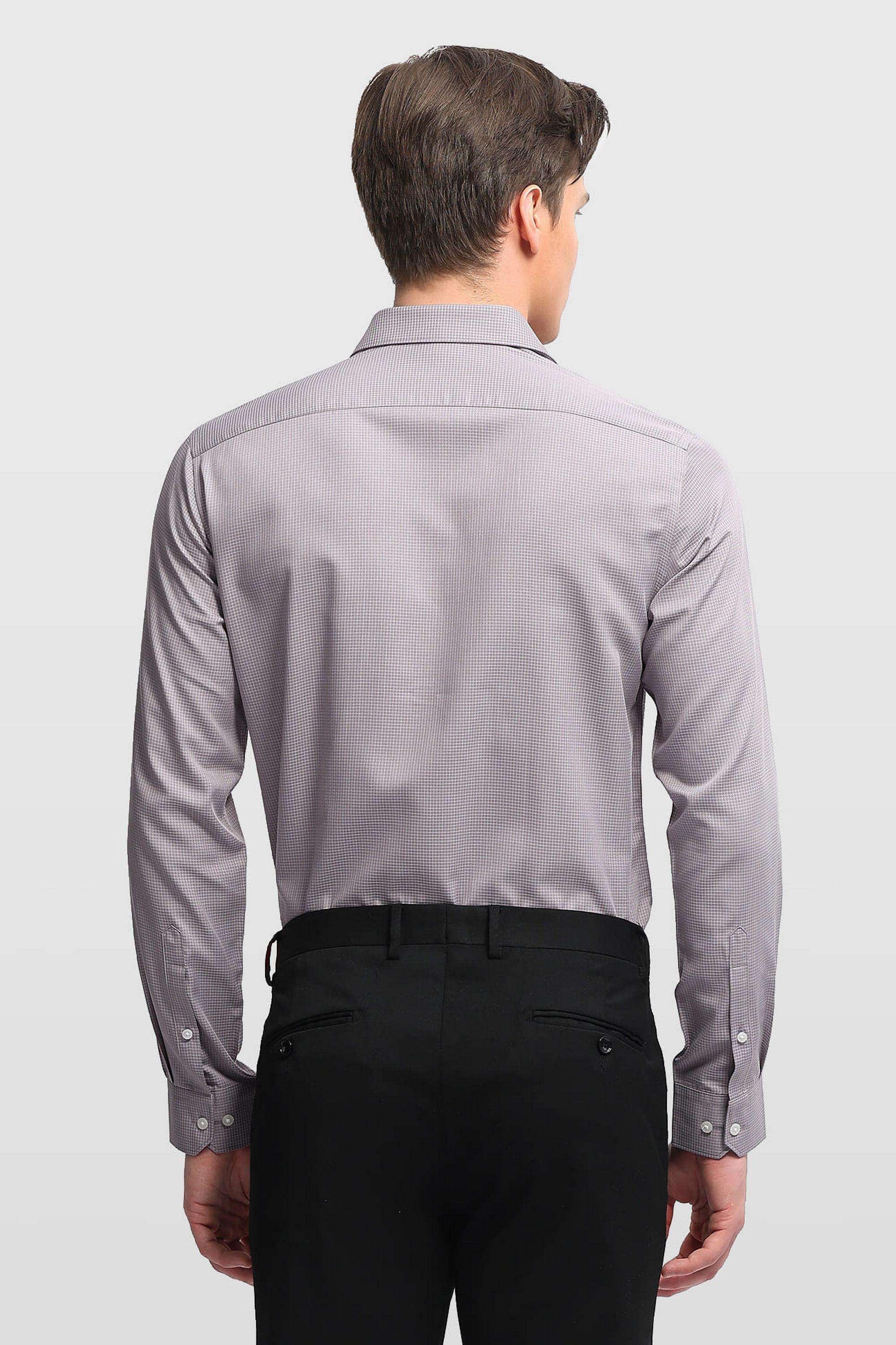 Checks-Viscose-Slim-Fit-Men-s-Formal-Shirt