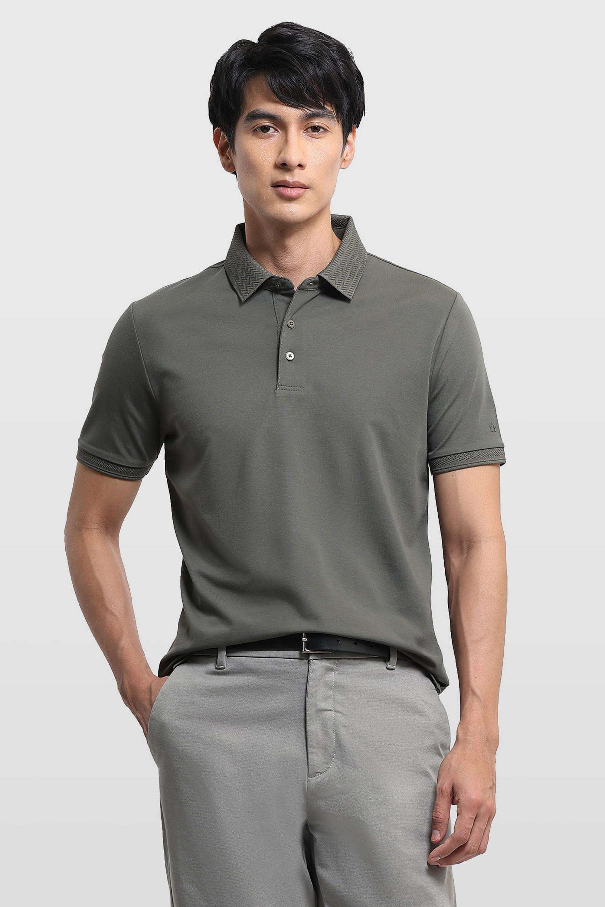 Solid-Cotton-Polo-Men-s-T-Shirt
