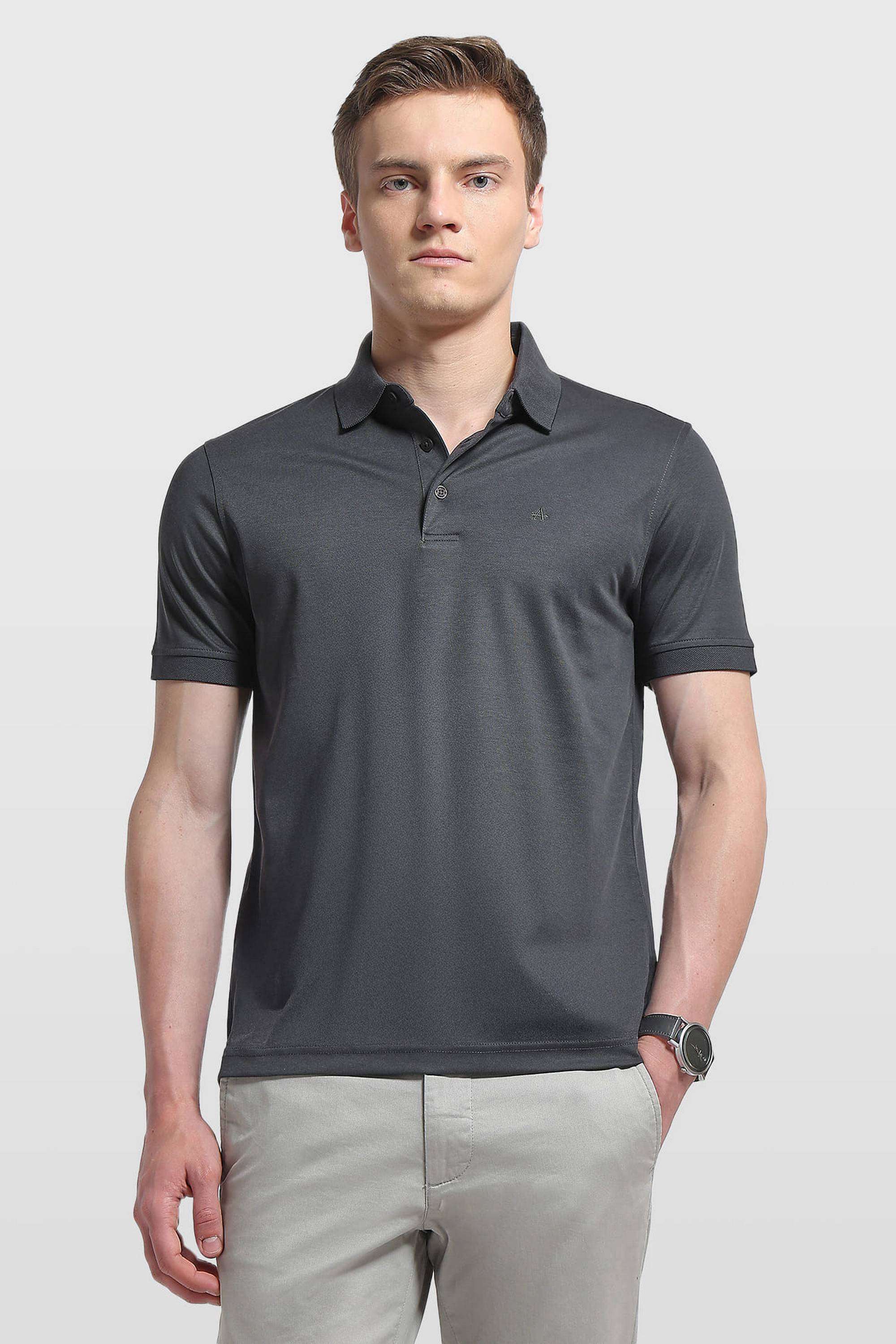 Solid-Cotton-Regular-Fit-Men-s-Shirt