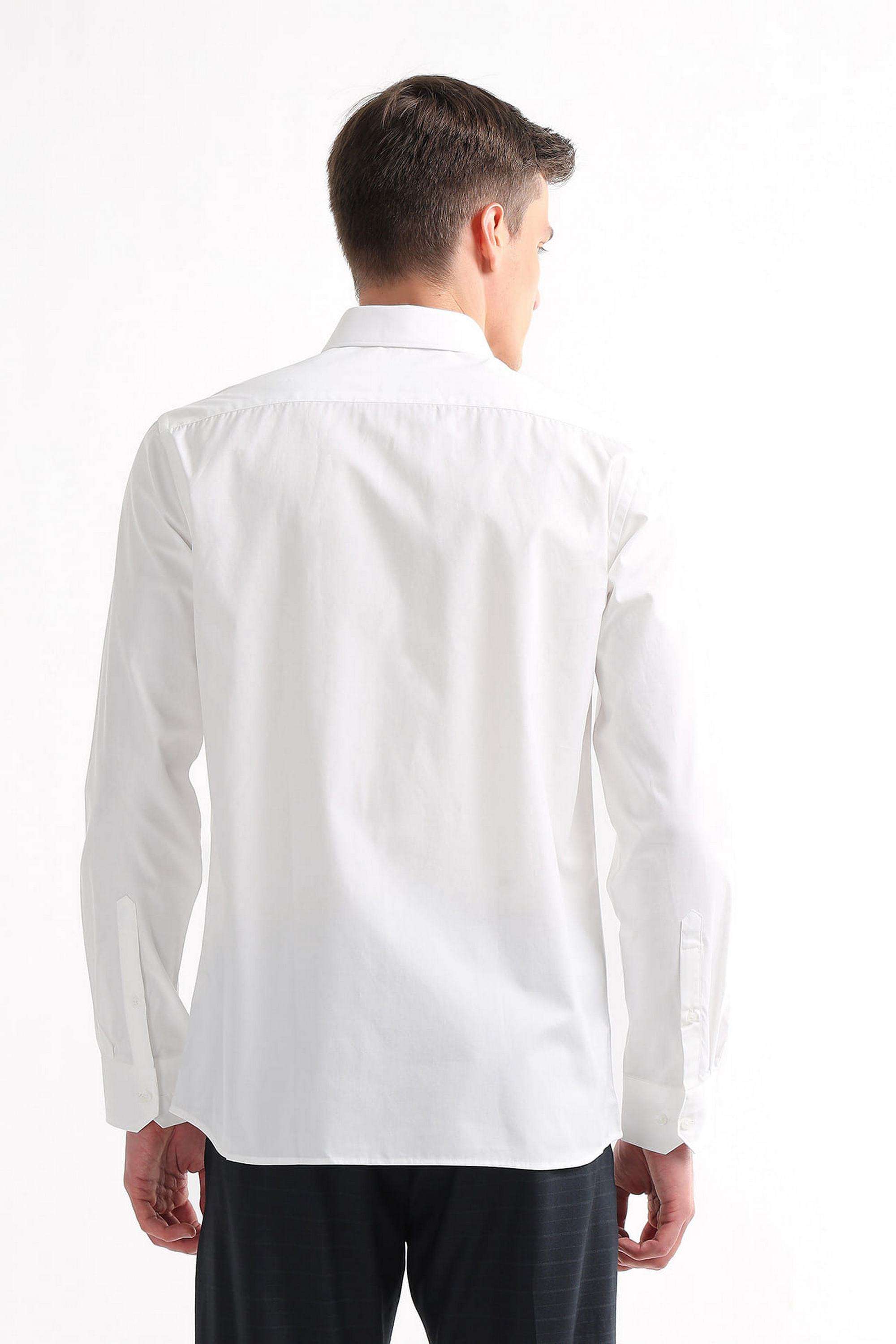 Solid-Cotton-Slim-Fit-Men-s-Shirt
