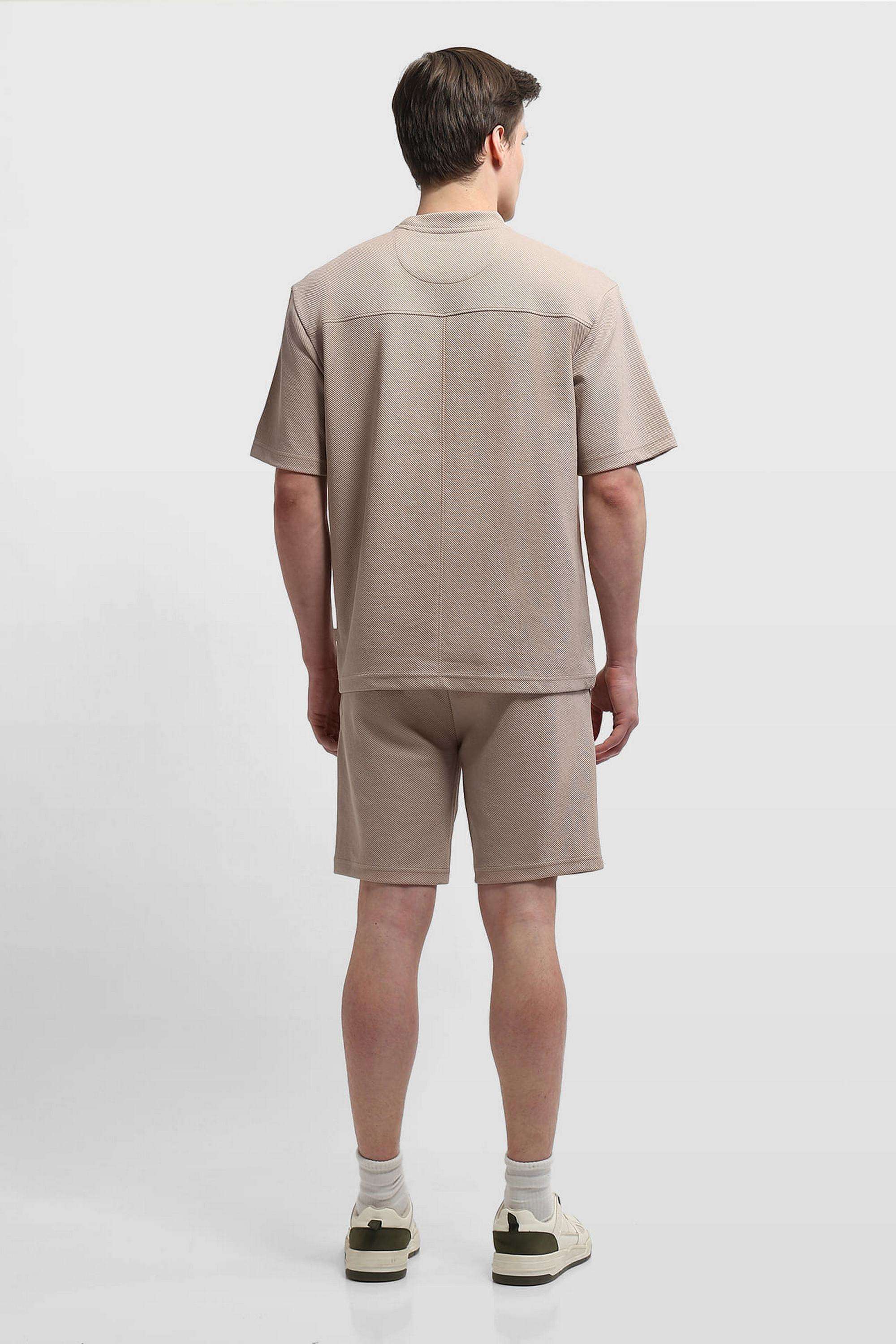 Solid-Cotton-Regular-Fit-Men-s-Co-Ord-Set