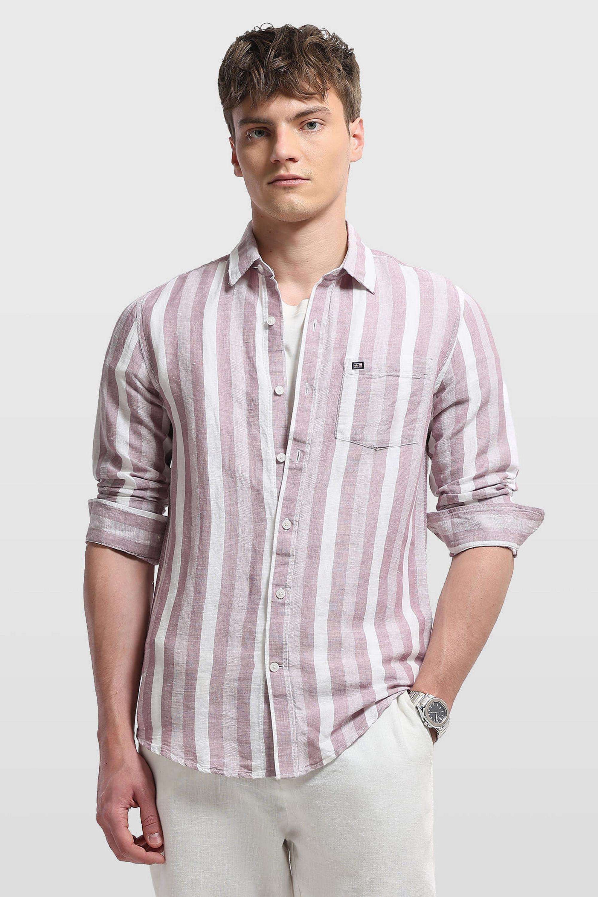 Stripes-Cotton-Slim-Fit-Men-s-Shirt