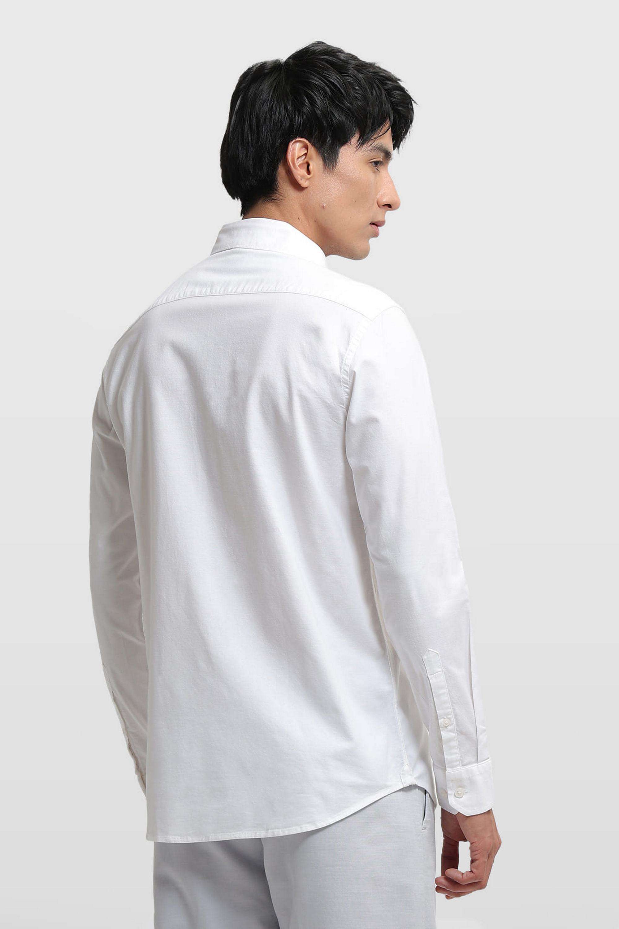 Solid-Acrylic-Slim-Fit-Men-s-Shirt