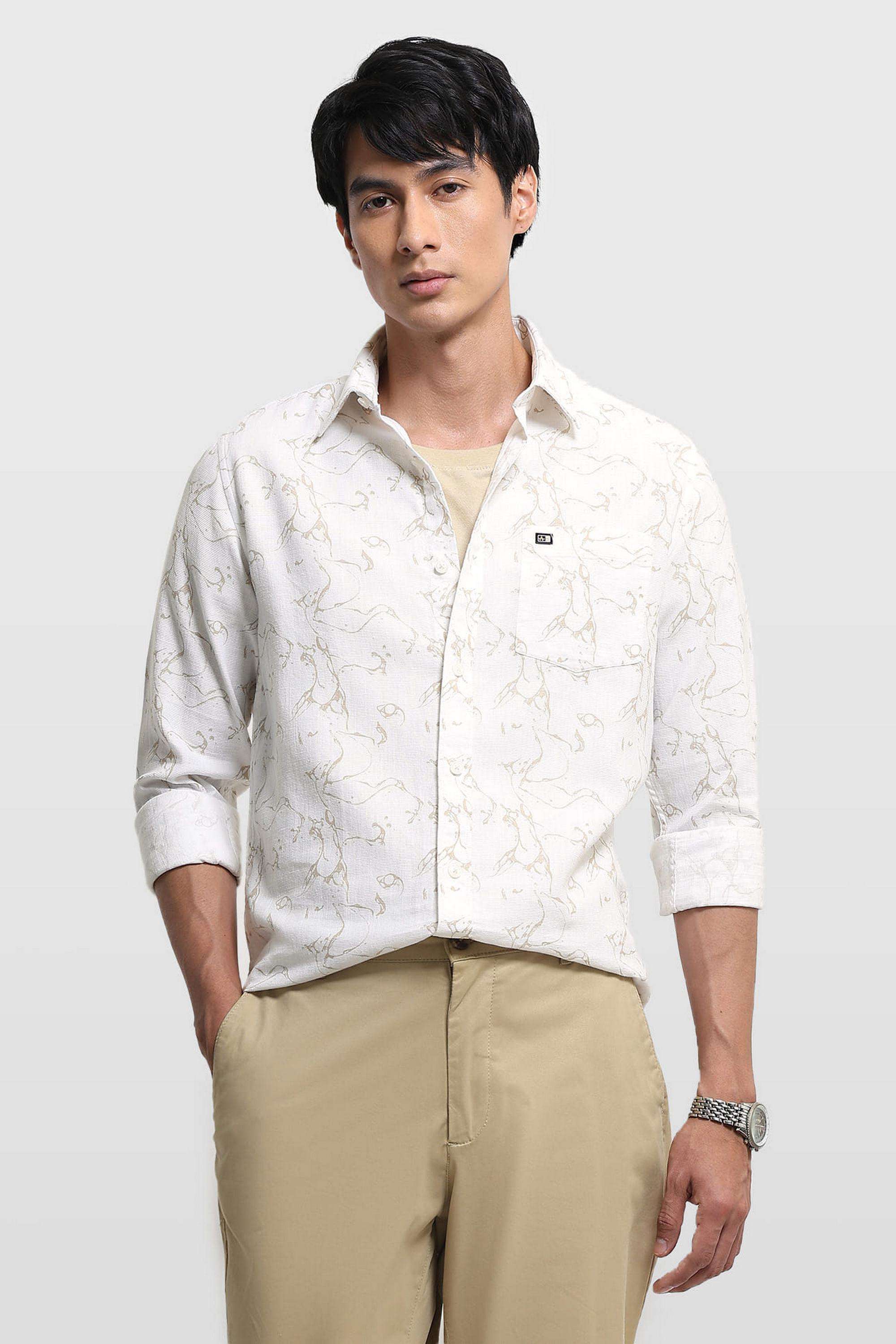 Printed-Cotton-Slim-Fit-Men-s-Shirt
