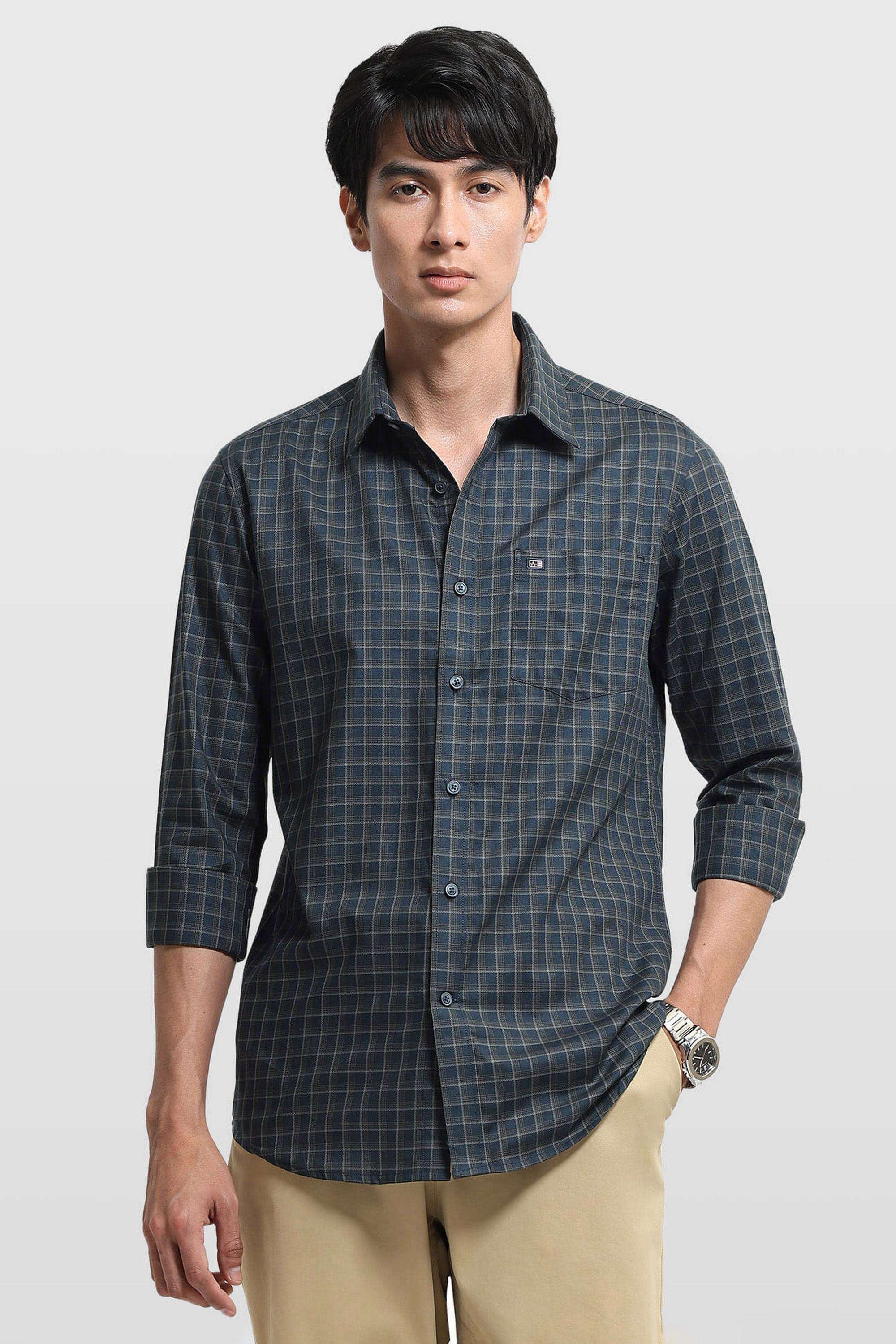 Printed-Cotton-Slim-Fit-Men-s-Shirt
