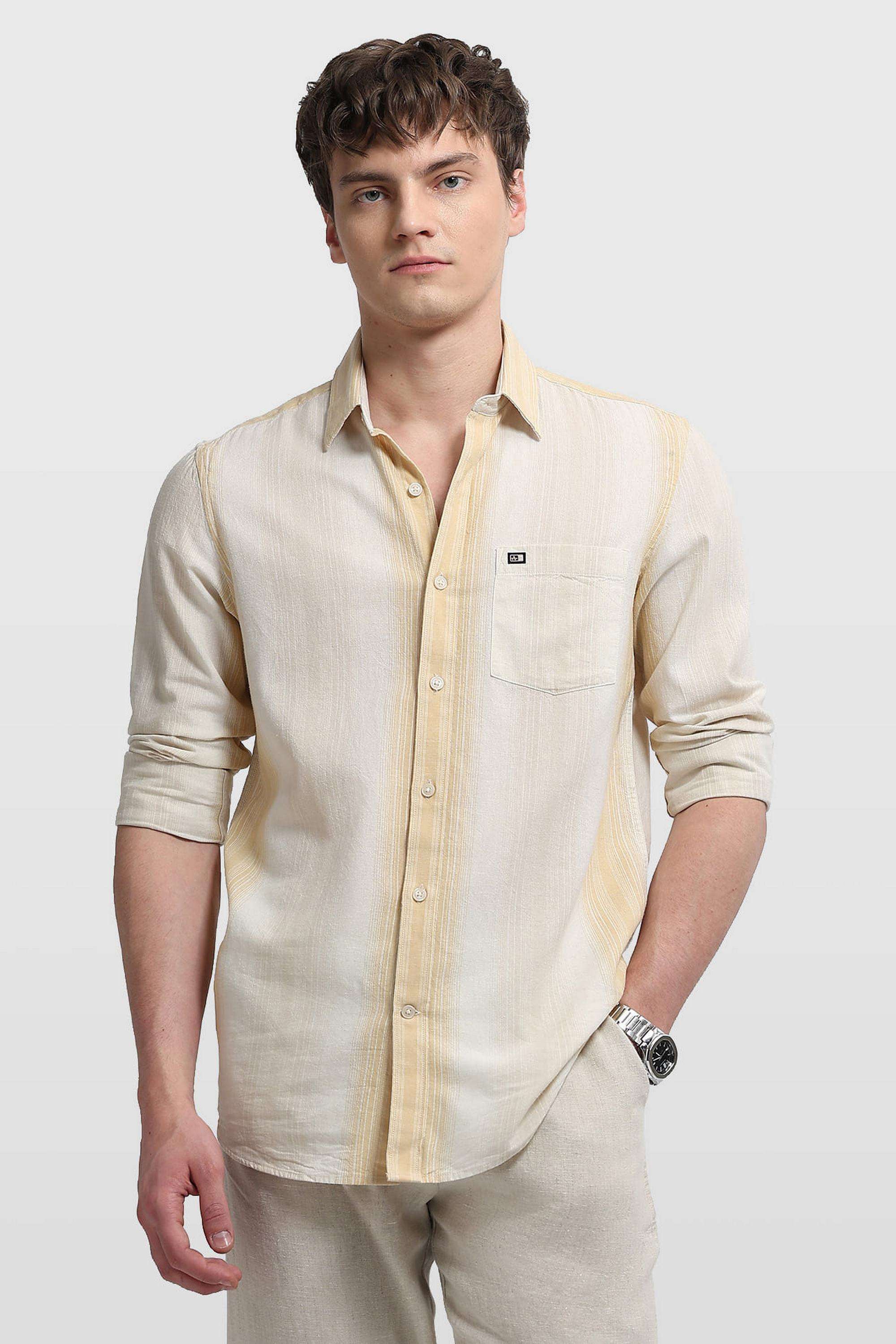 Stripes-Viscose-Slim-Fit-Men-s-Shirt