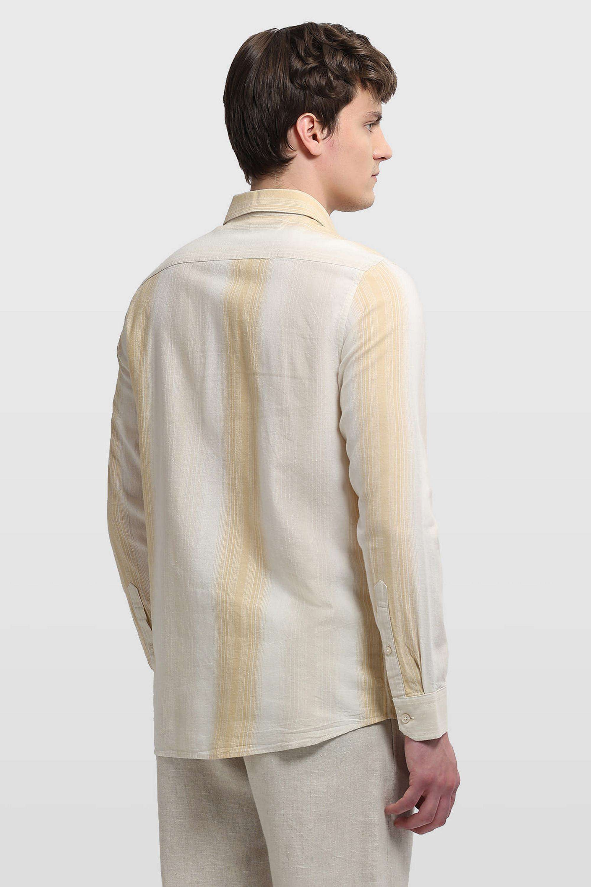 Stripes-Viscose-Slim-Fit-Men-s-Shirt