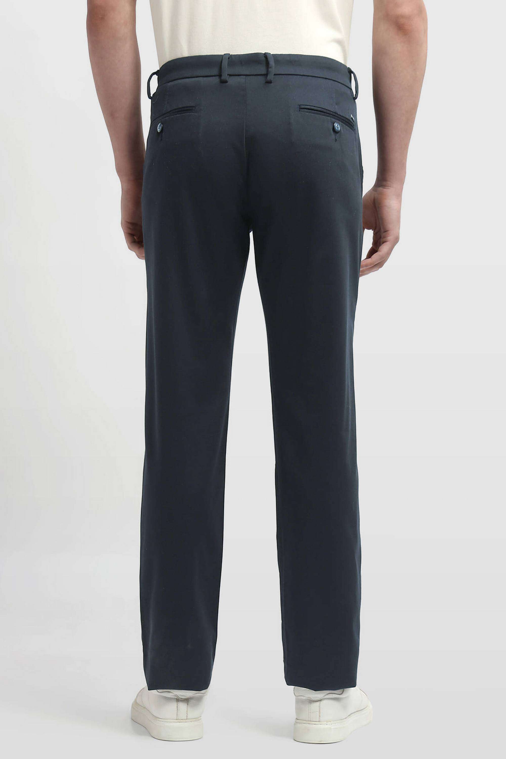 Solid-Cotton-Regular-Fit-Men-s-Trousers