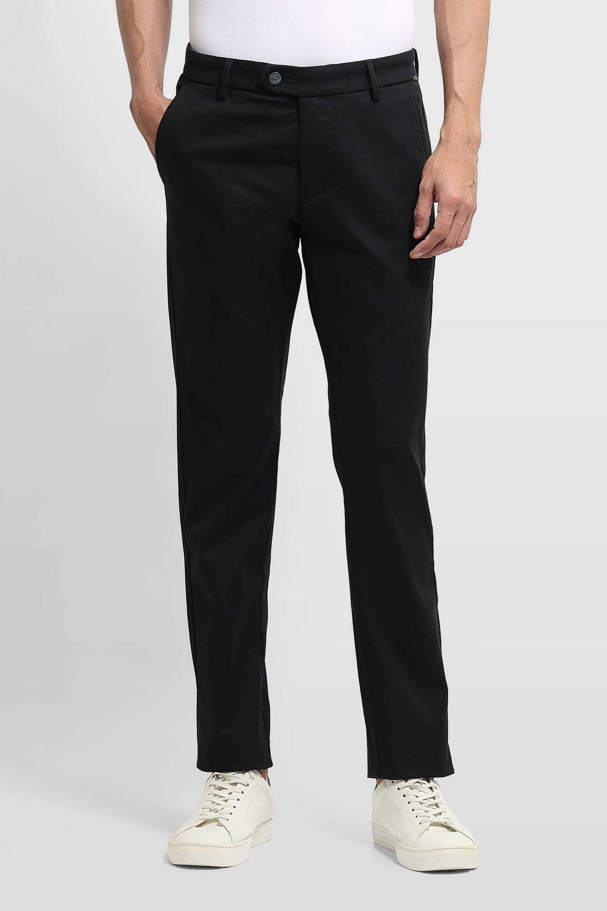 Solid-Cotton-Slim-Fit-Men-s-Casual-Wear-Trousers