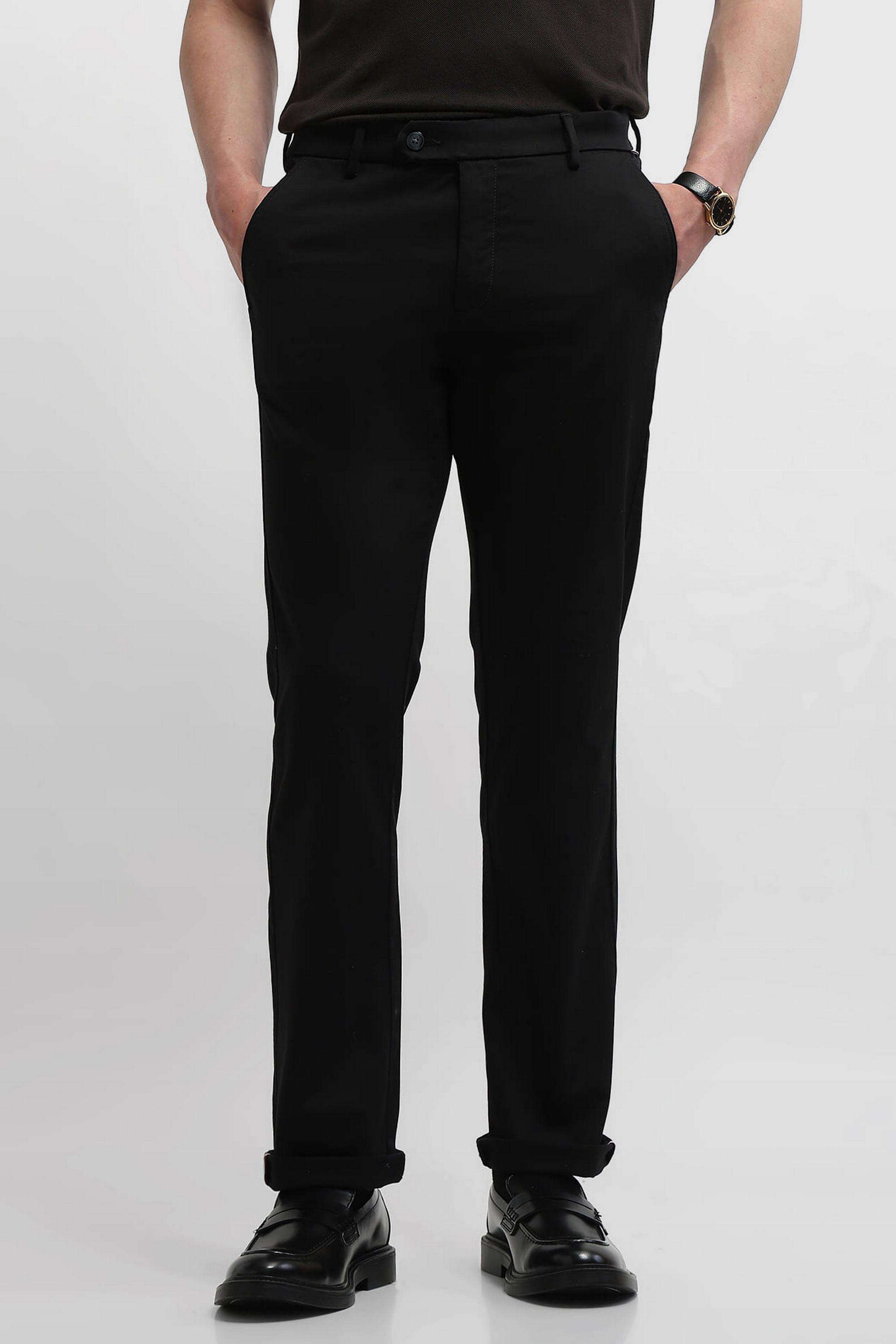 Solid-Cotton-Regular-Fit-Men-s-Casual-Wear-Trousers