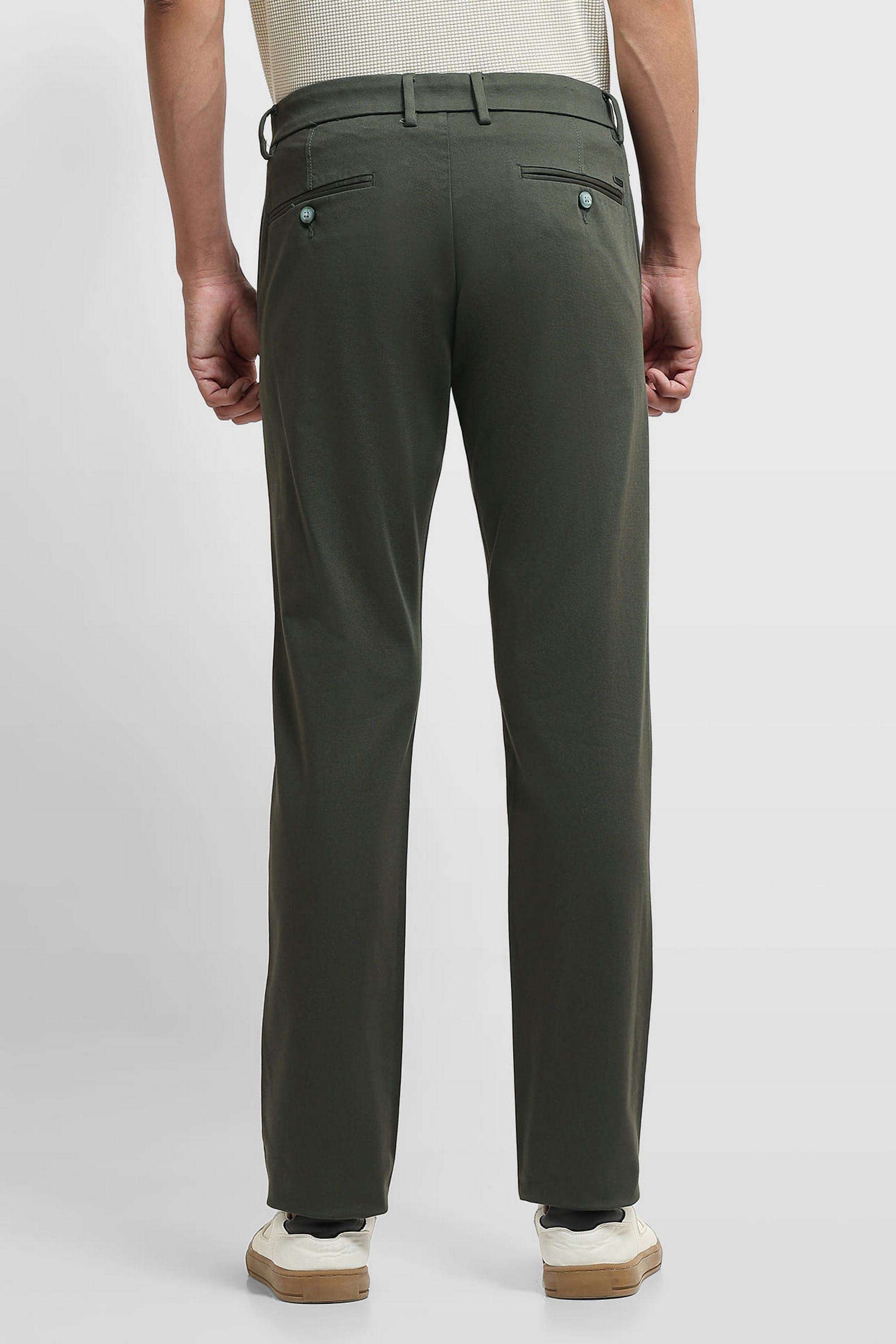 Solid-Cotton-Slim-Fit-Men-s-Trousers