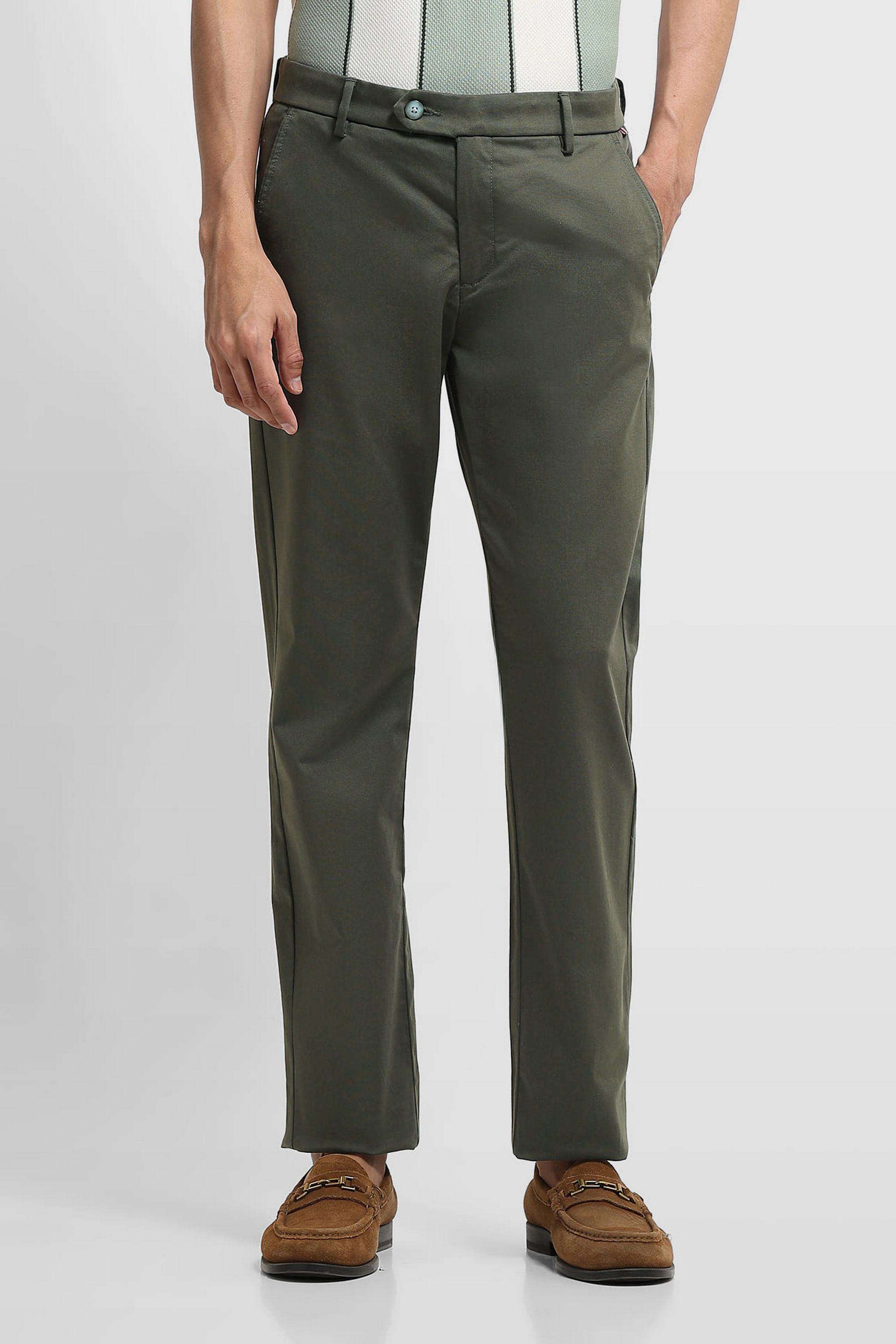 Solid-Cotton-Regular-Fit-Men-s-Casual-Wear-Trousers