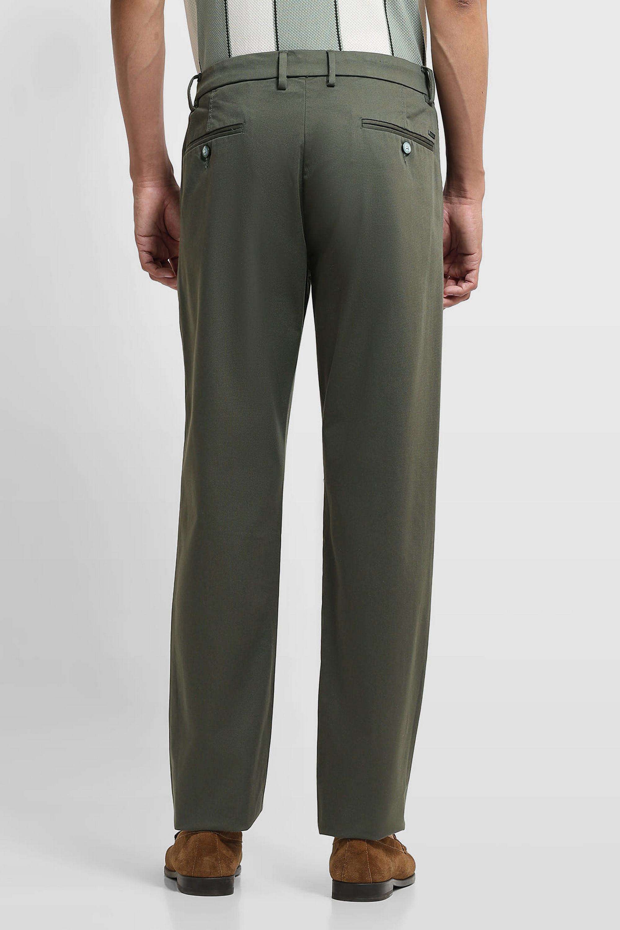 Solid-Cotton-Regular-Fit-Men-s-Casual-Wear-Trousers