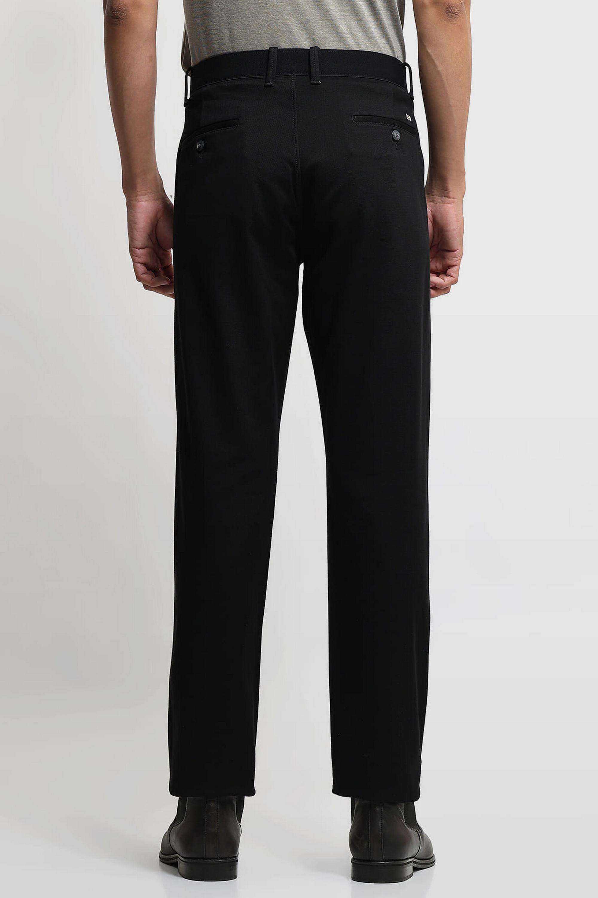 Solid-Cotton-Regular-Fit-Men-s-Trousers