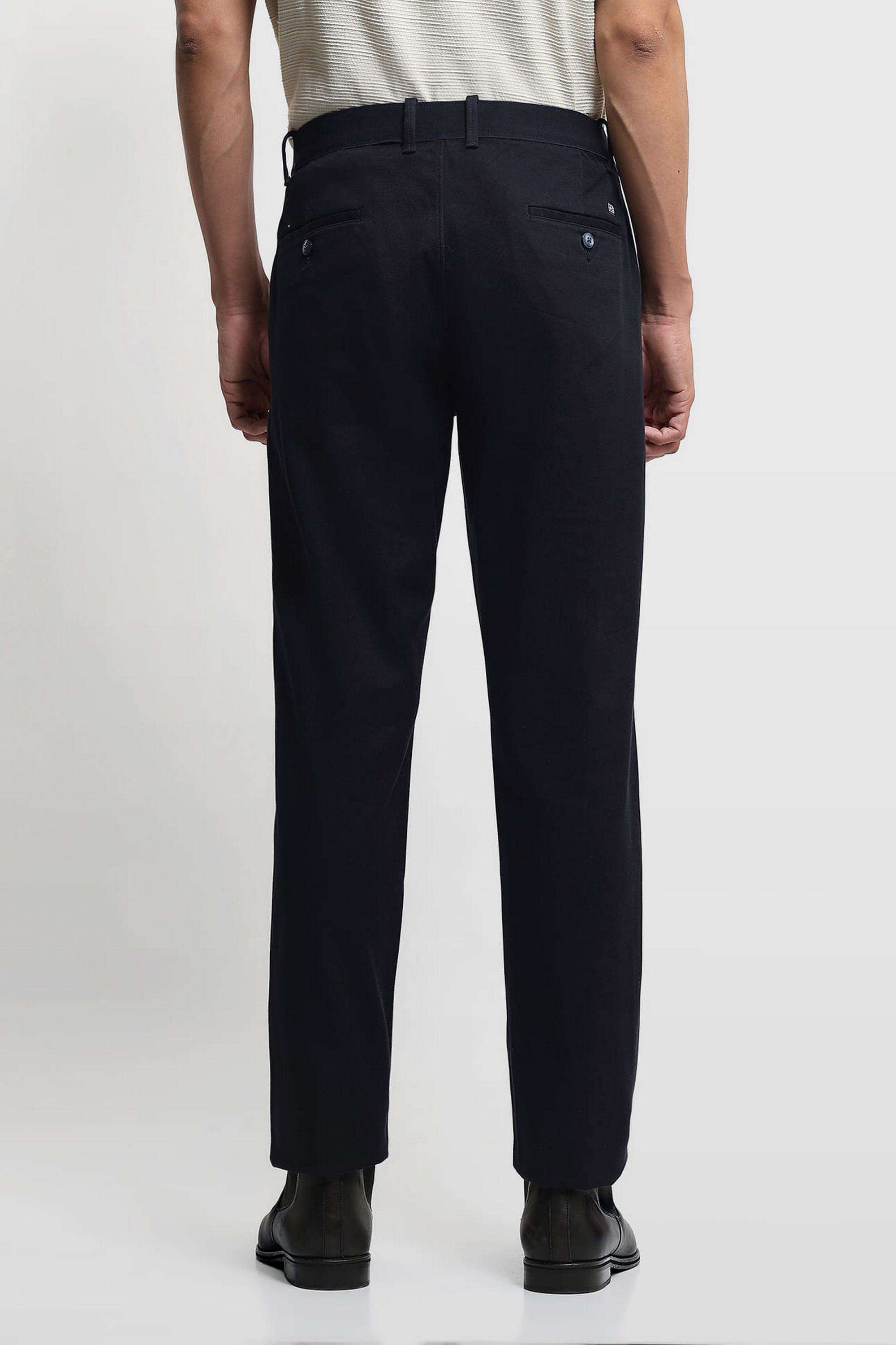 Solid-Cotton-Regular-Fit-Men-s-Trousers