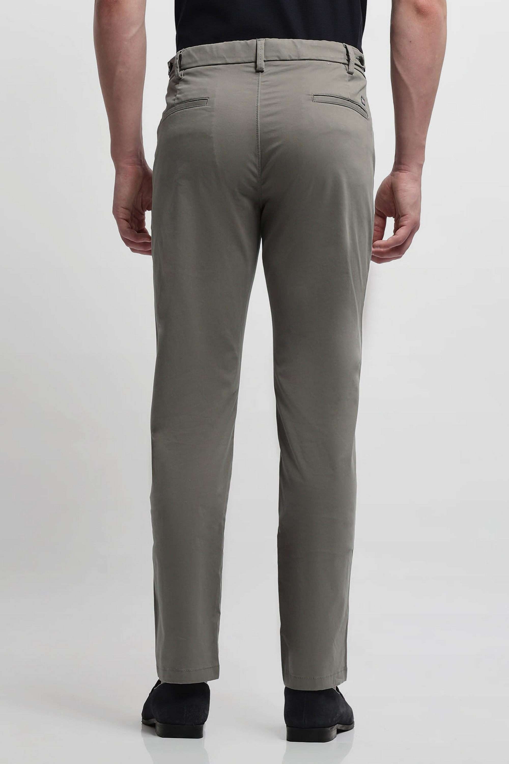 Solid-Cotton-Regular-Fit-Men-s-Casual-Trousers