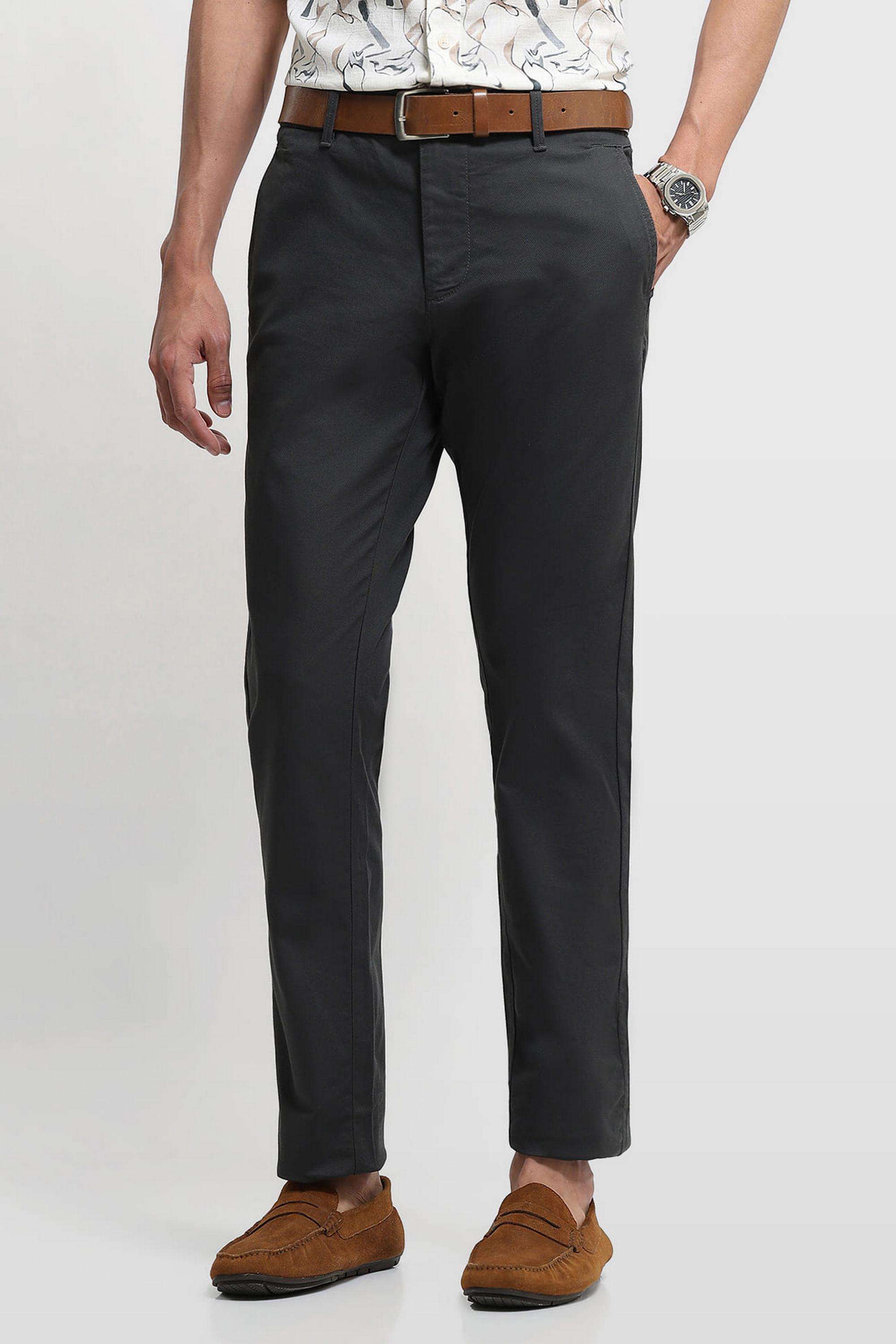 Solid-Cotton-Slim-Fit-Men-s-Trousers