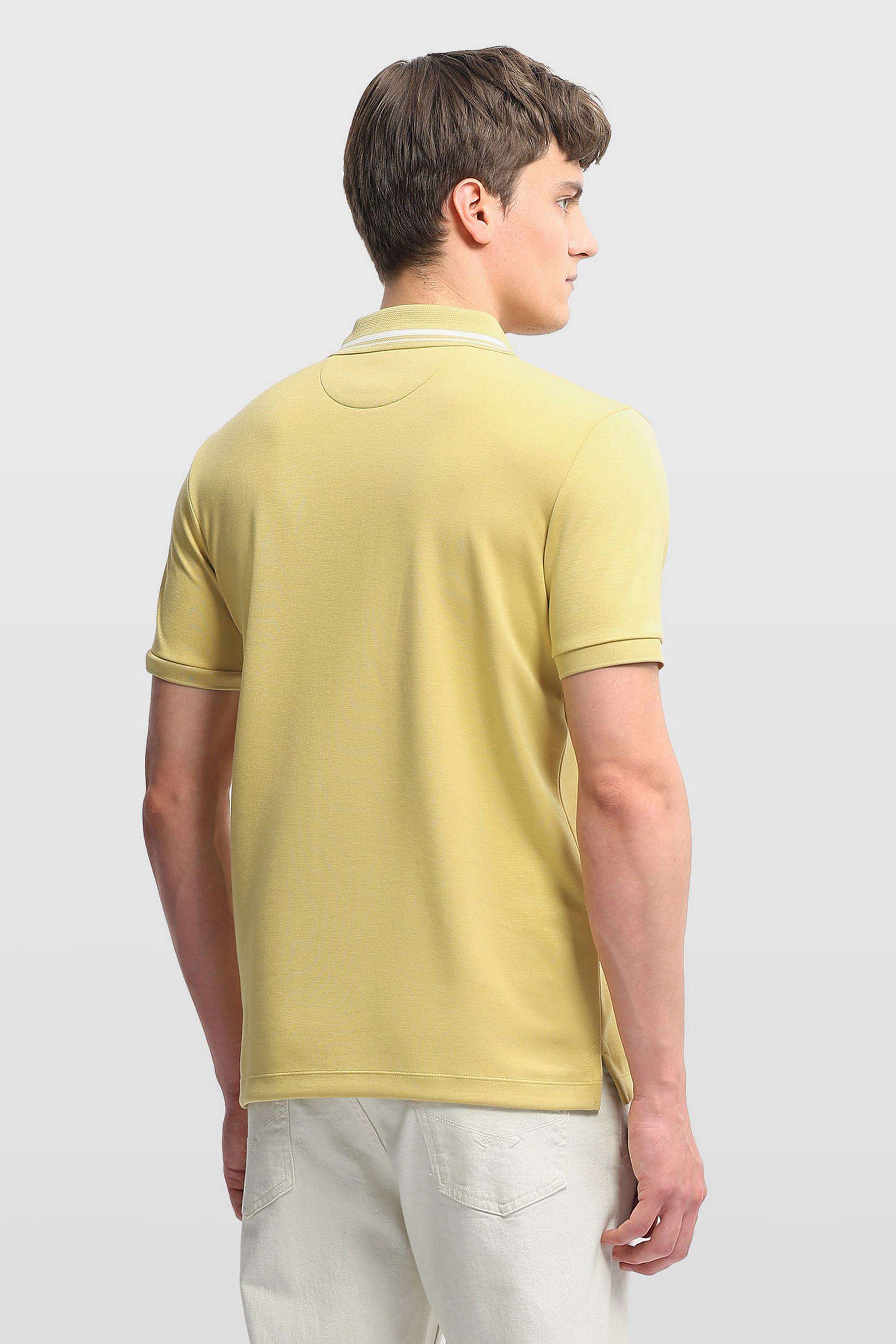 Solid-Rayon-Polo-Men-s-T-Shirt