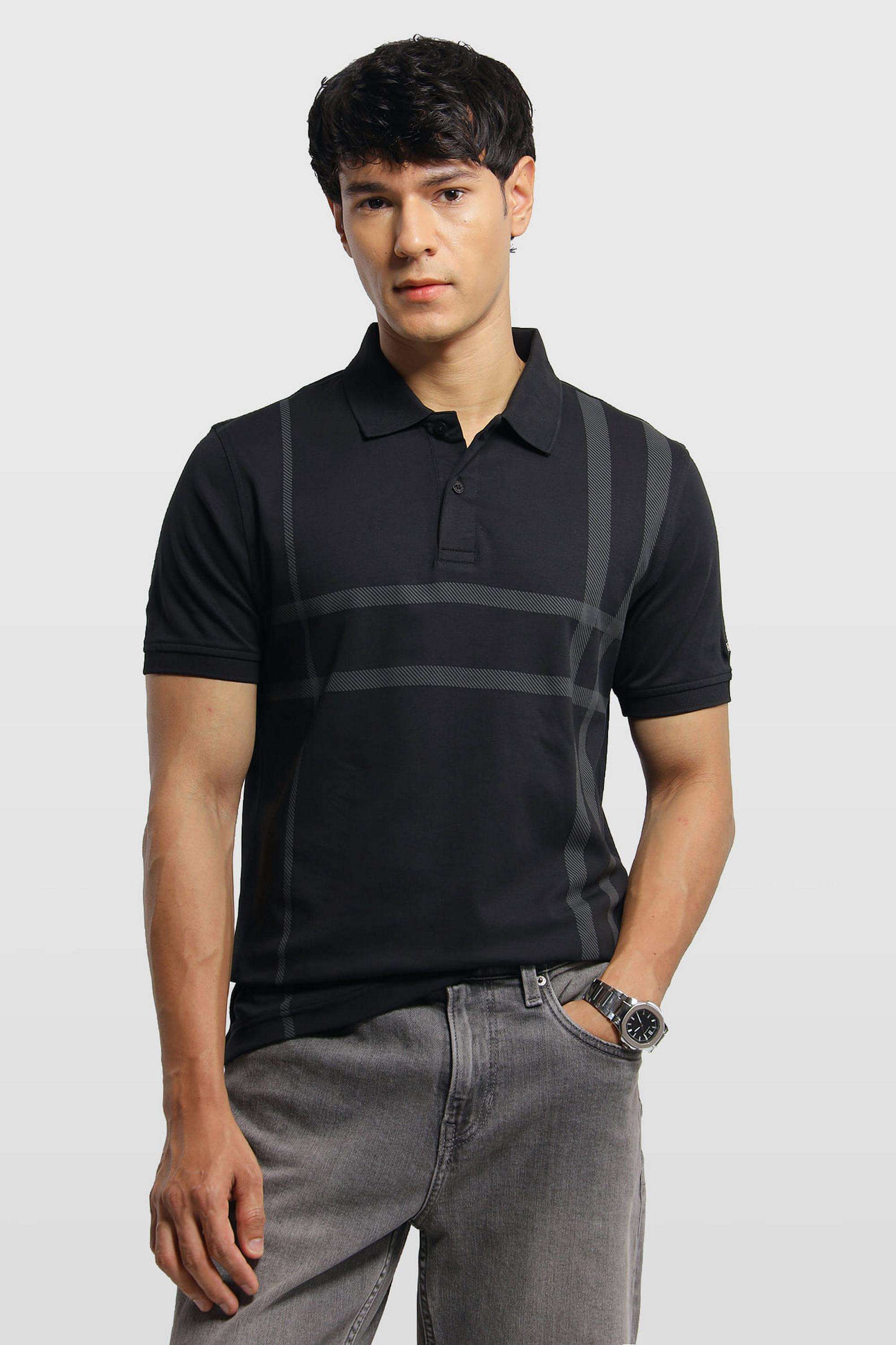 Stripes-Cotton-Polo-Men-s-T-Shirt