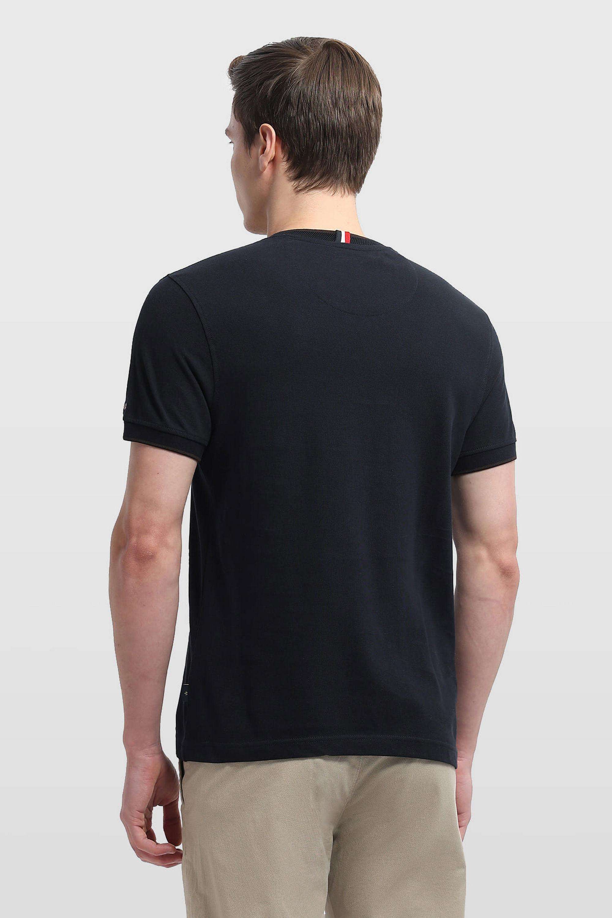 Solid-Cotton-Round-Neck-Men-s-T-Shirt