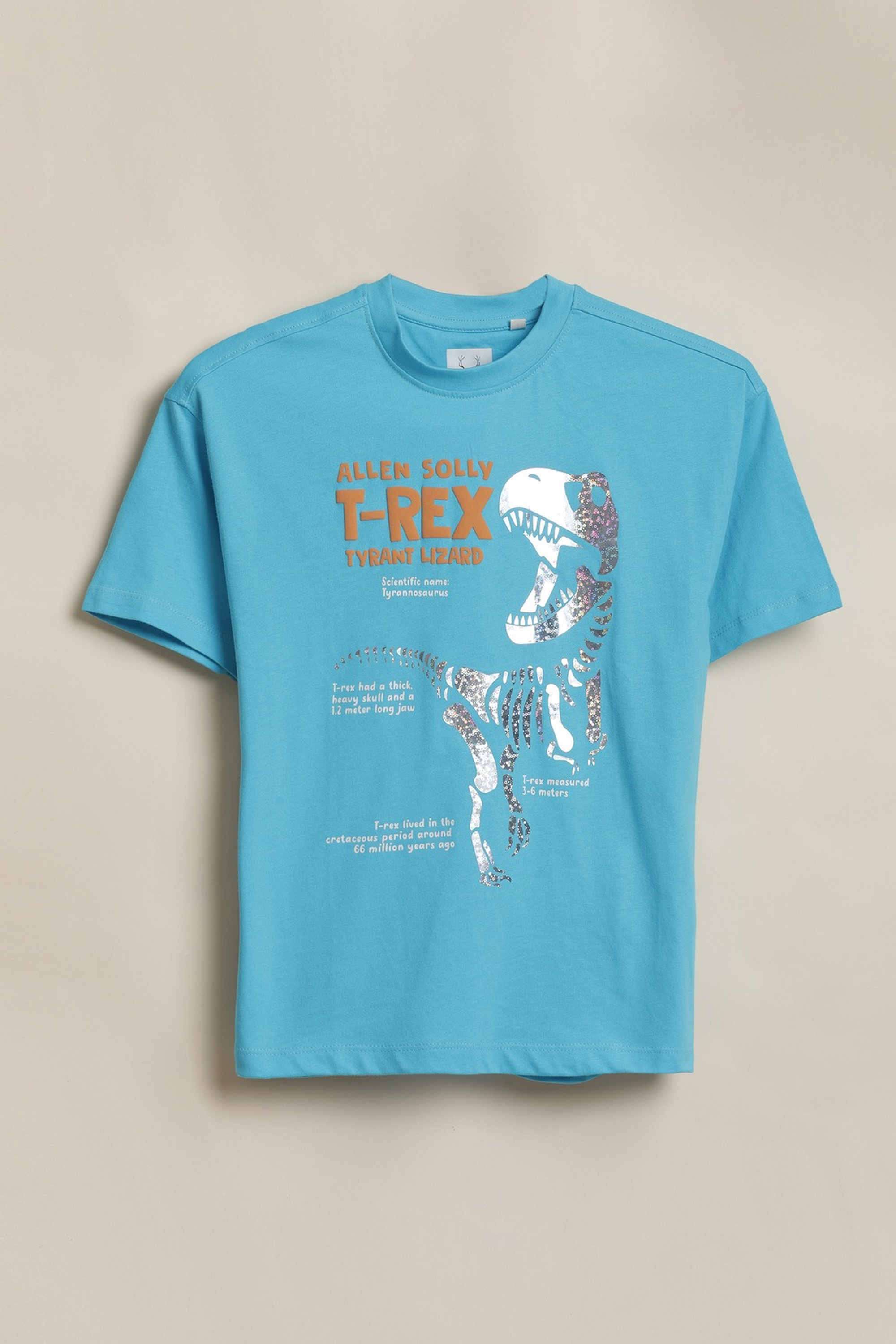 Printed-Poly-Cotton-Round-Neck-Boys-T-Shirt