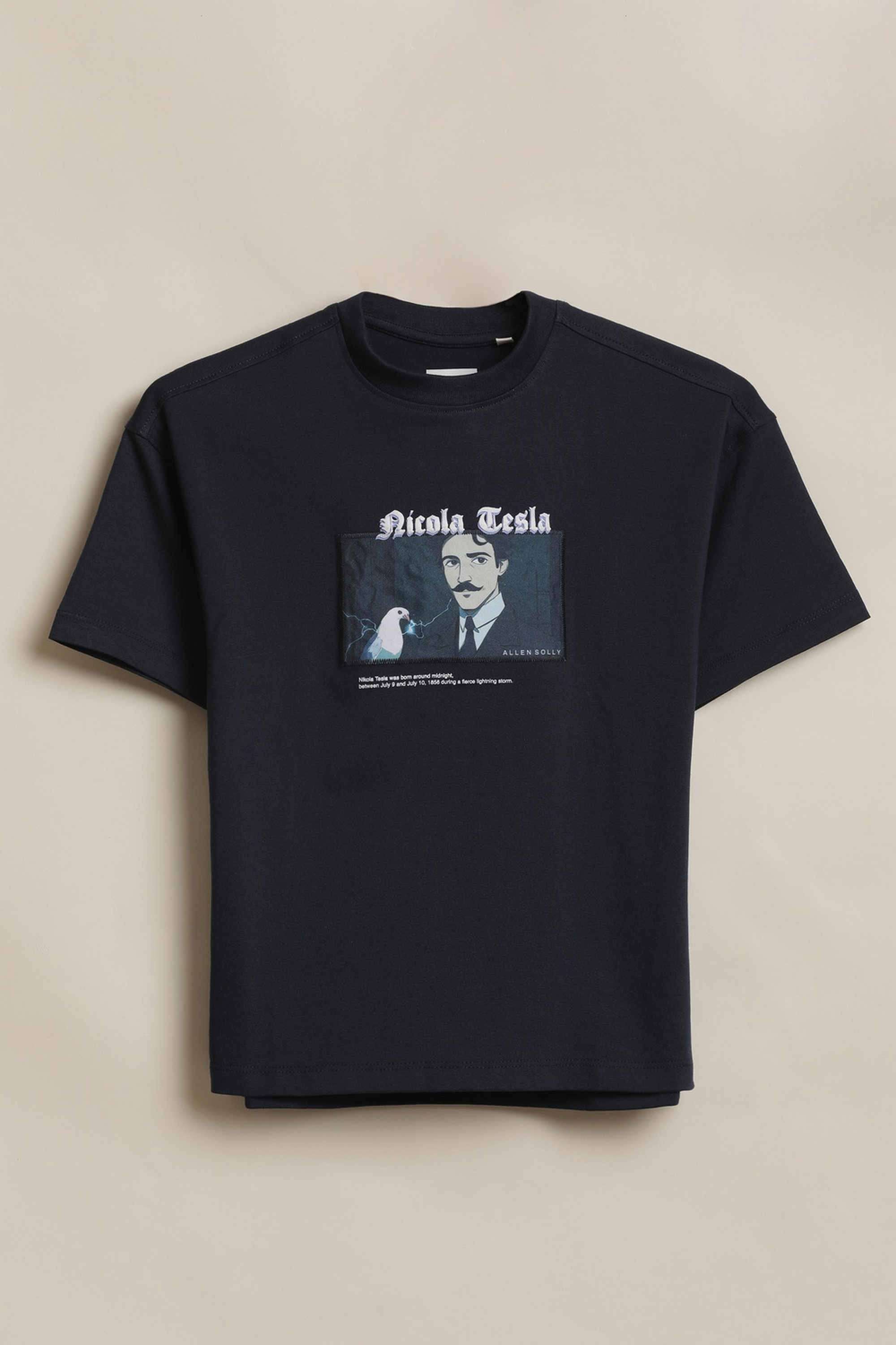 Printed-Cotton-Round-Neck-Boys-T-Shirt