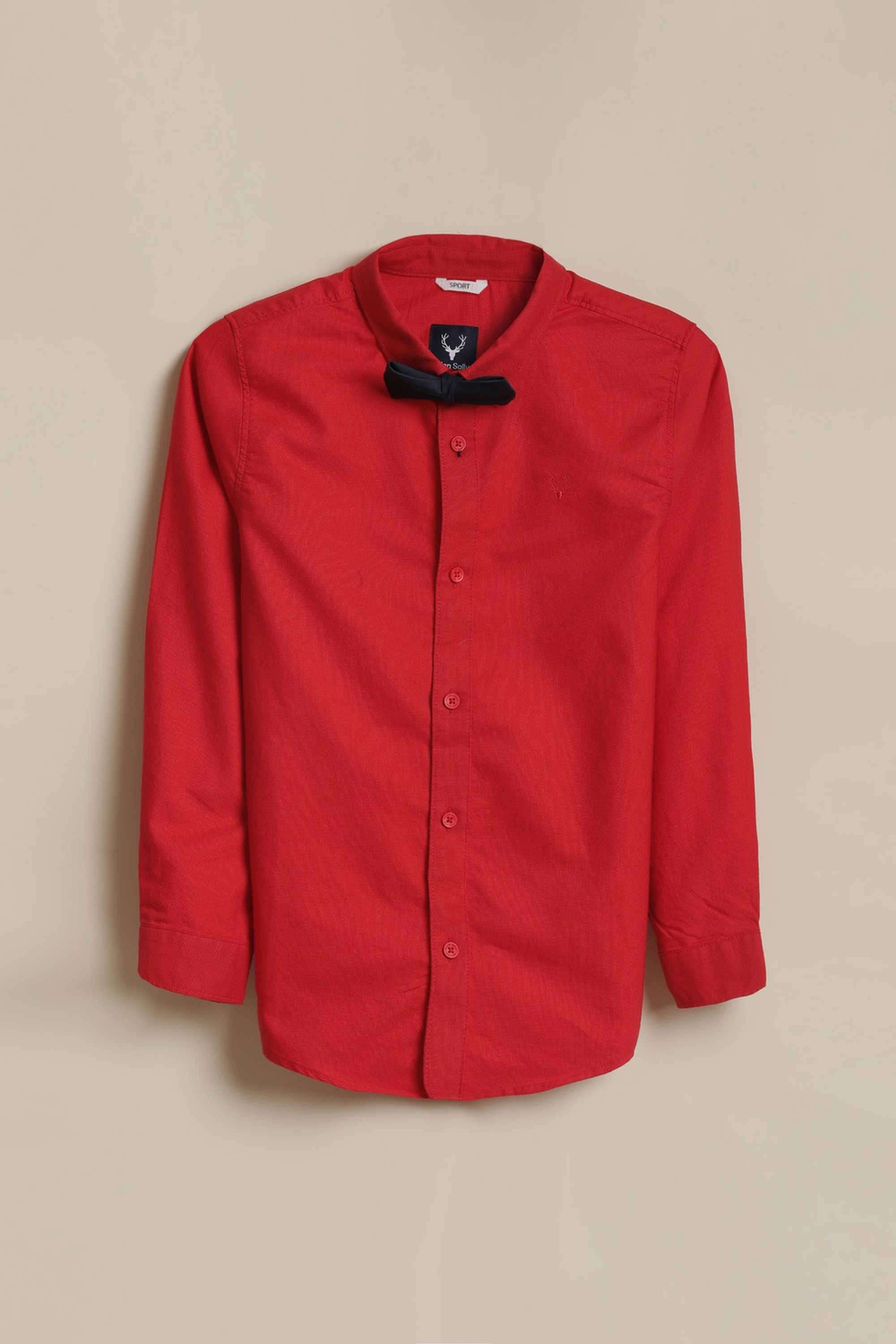 Solid-Cotton-Boys-Party-Wear-Shirt