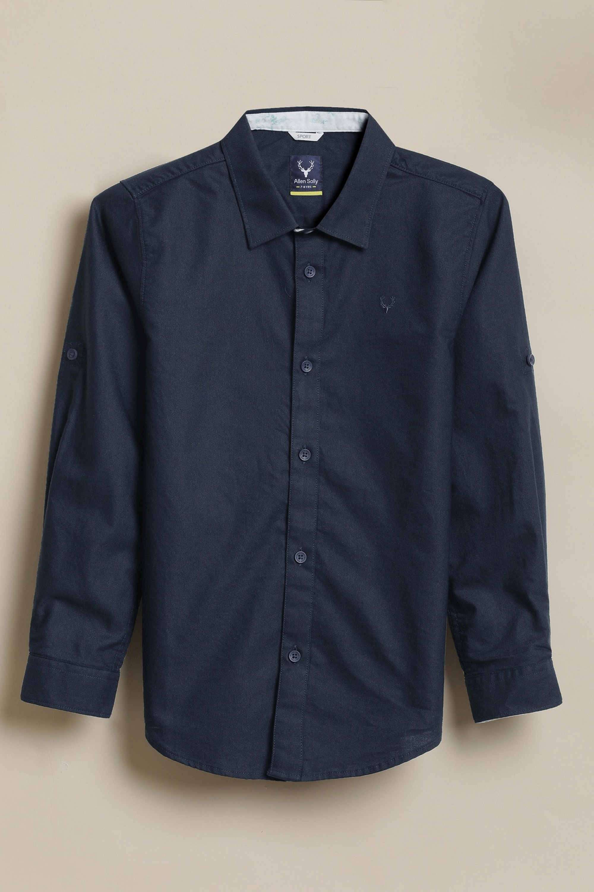 Solid-Cotton-Boys-Party-Wear-Shirt