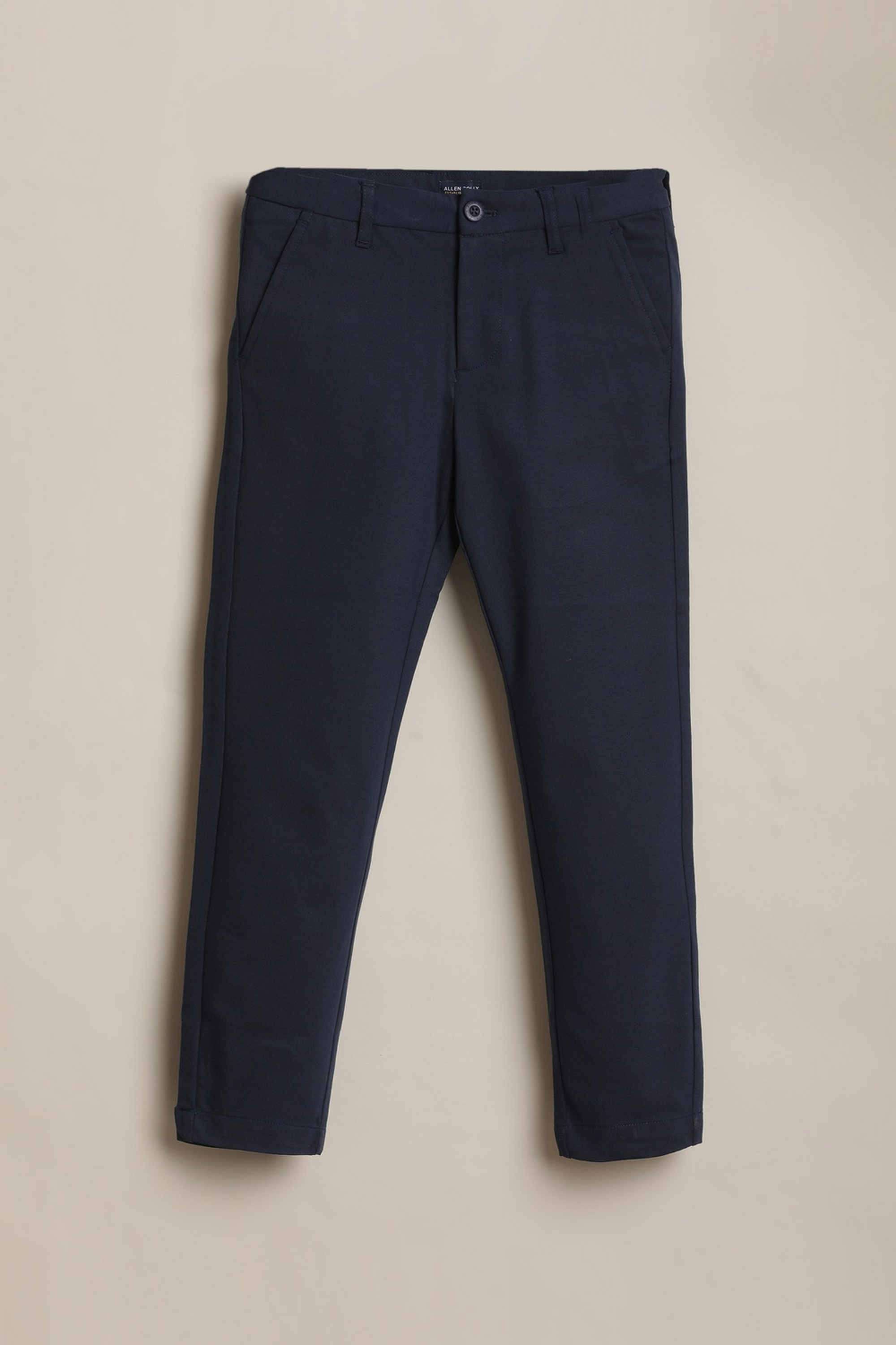 Solid-Cotton-Slim-Fit-Boys-Trousers