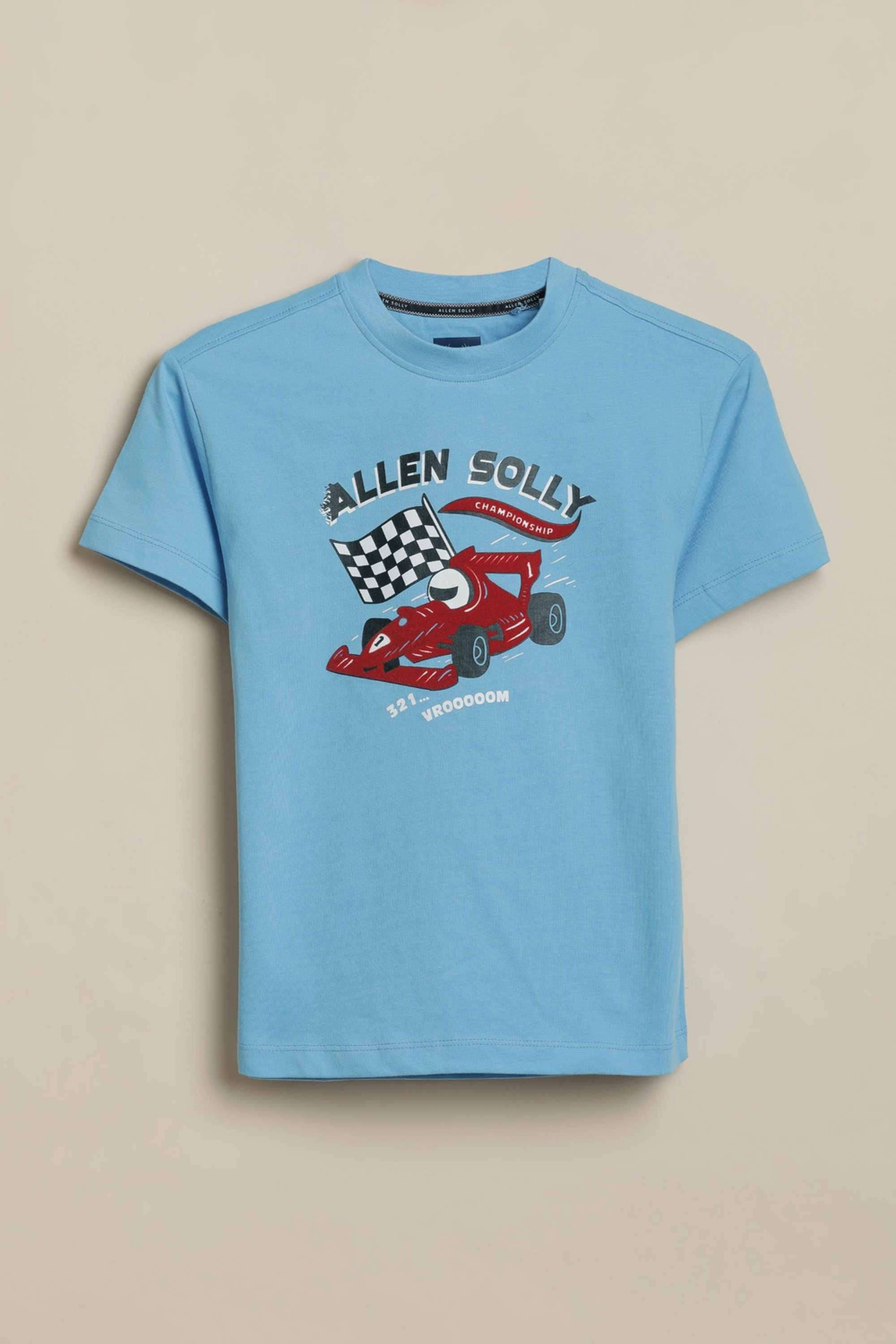 Printed-Cotton-Round-Neck-Boys-T-Shirt