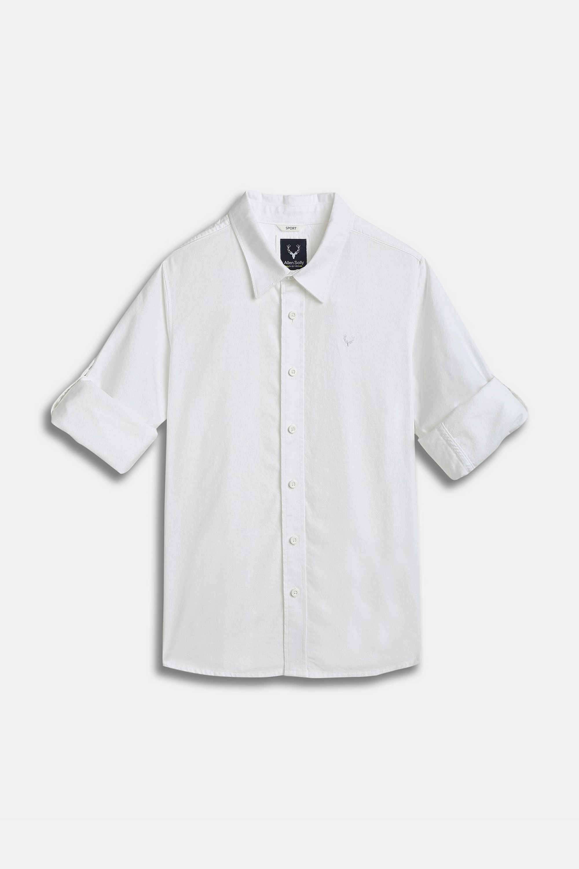 Solid-Cotton-Boys-Casual-Wear-Shirt