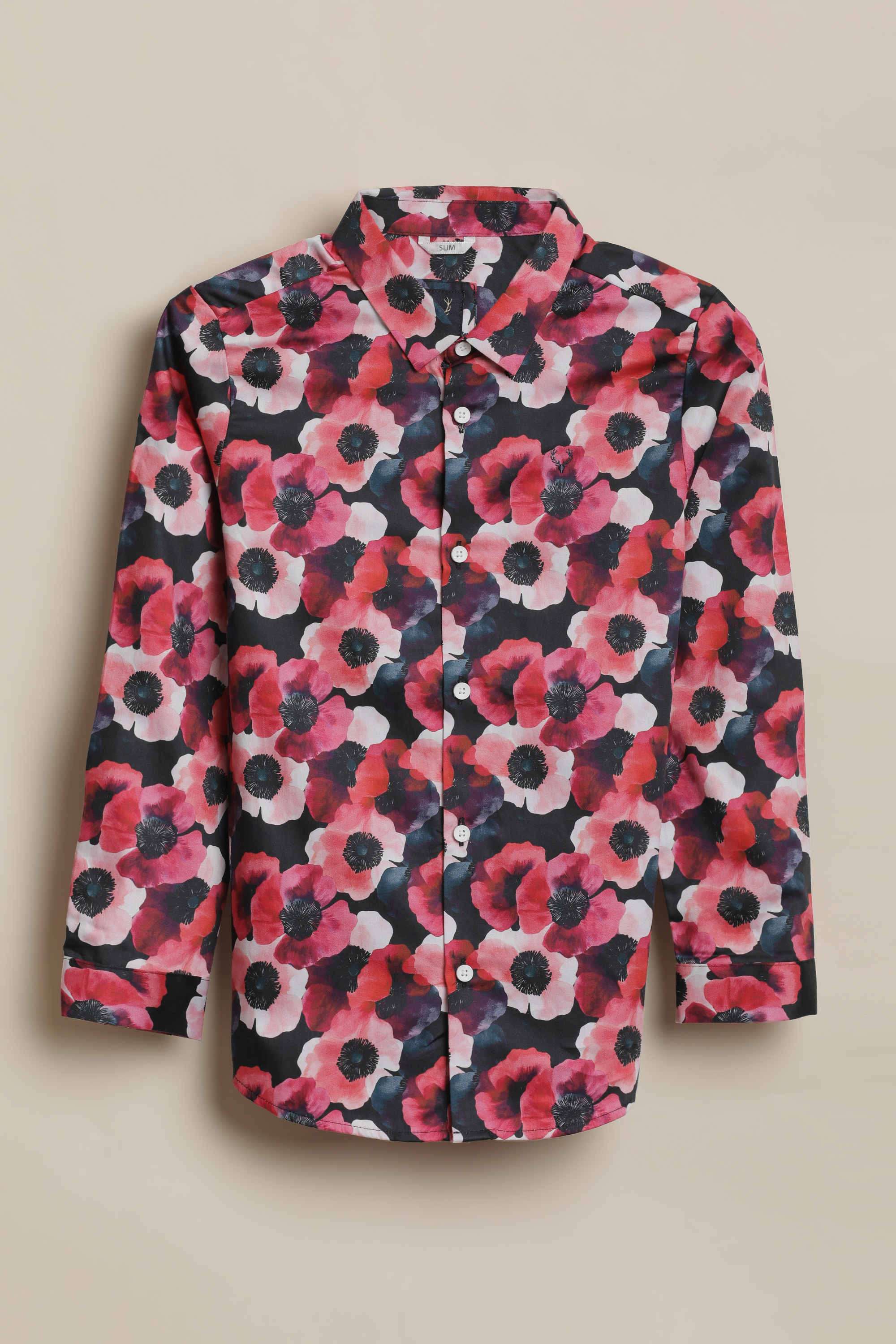 Printed-Cotton-Boys-Casual-Wear-Shirt