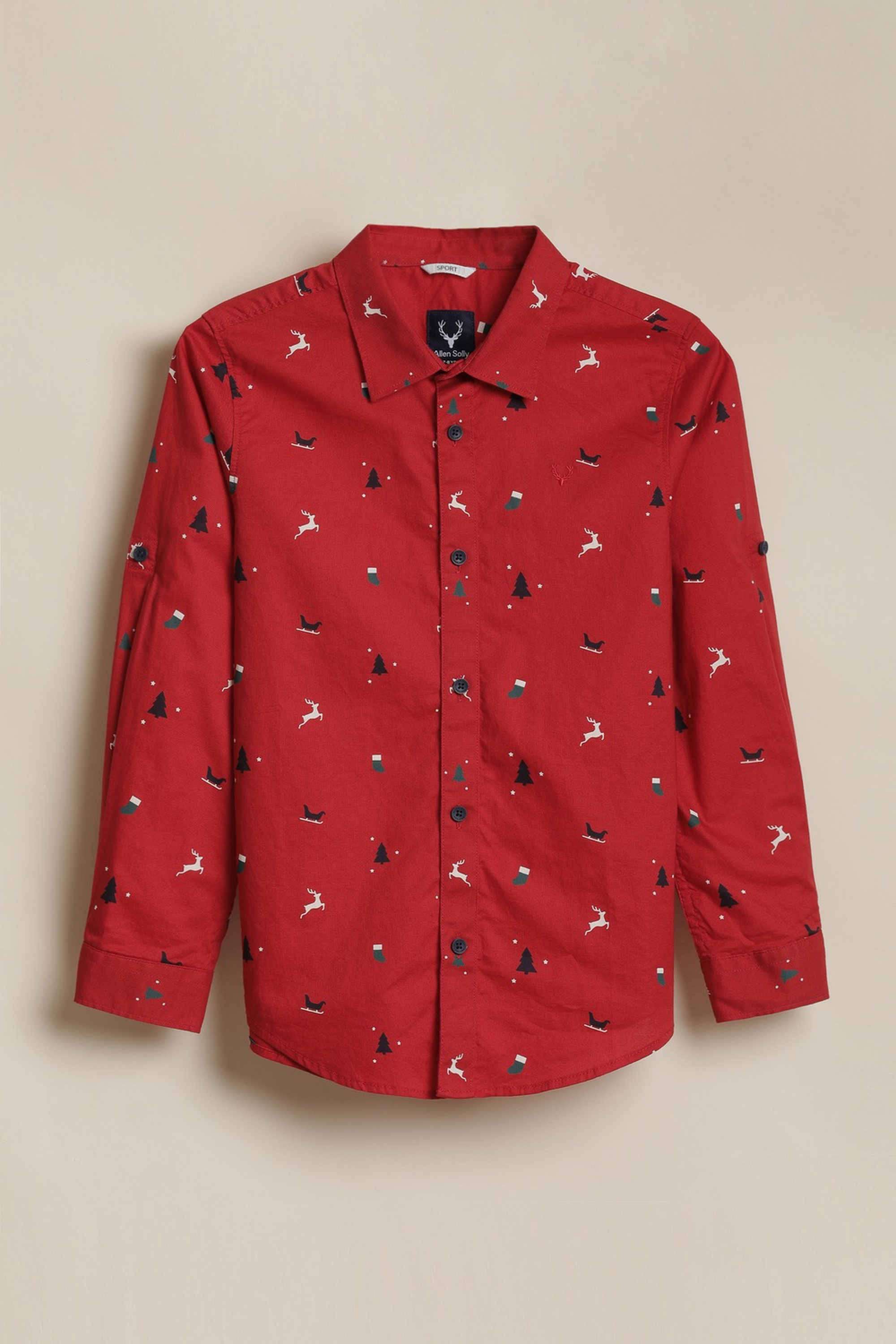 Printed-Cotton-Boys-Party-Wear-Shirt