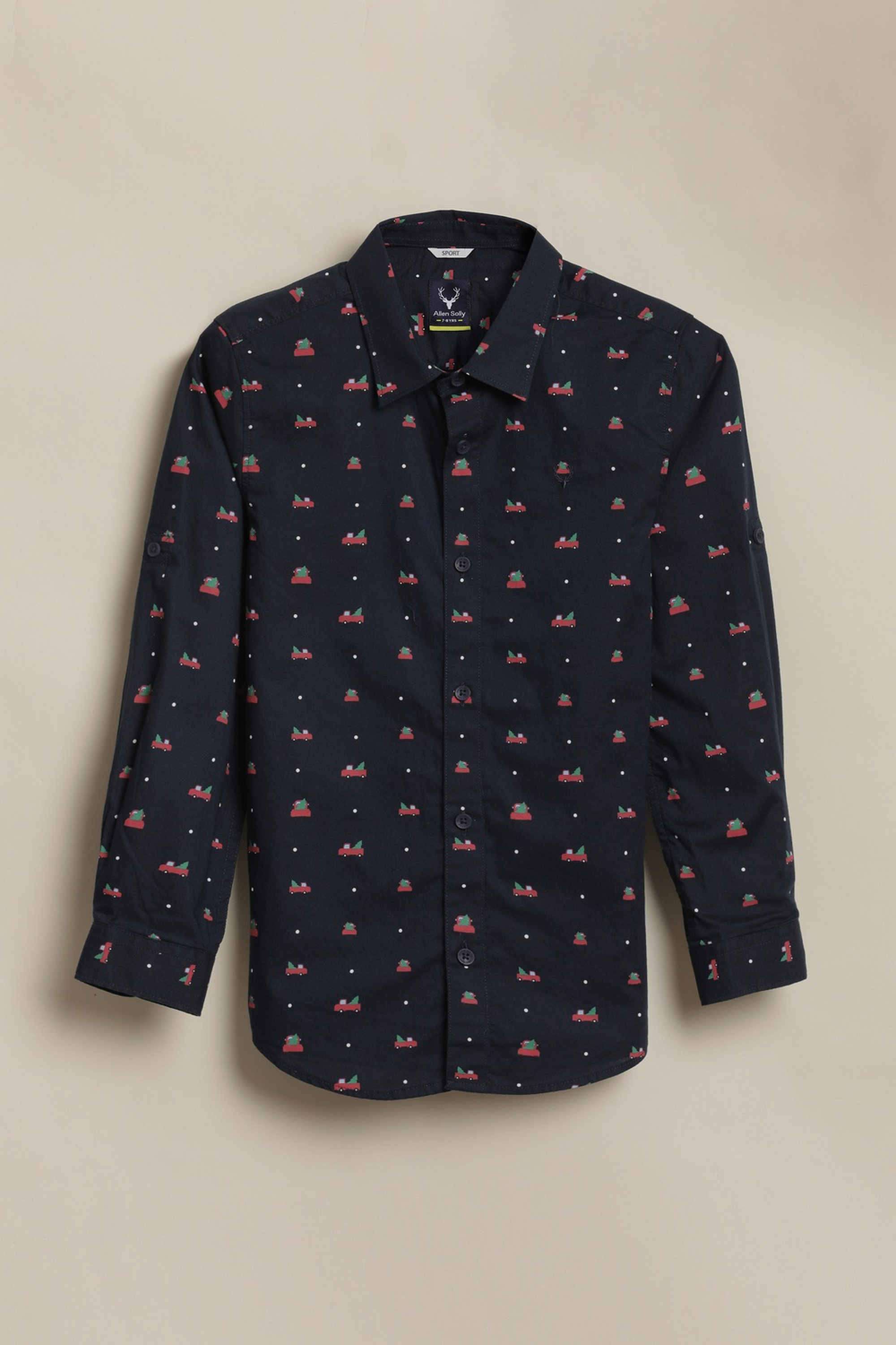 Printed-Cotton-Boys-Party-Wear-Shirt
