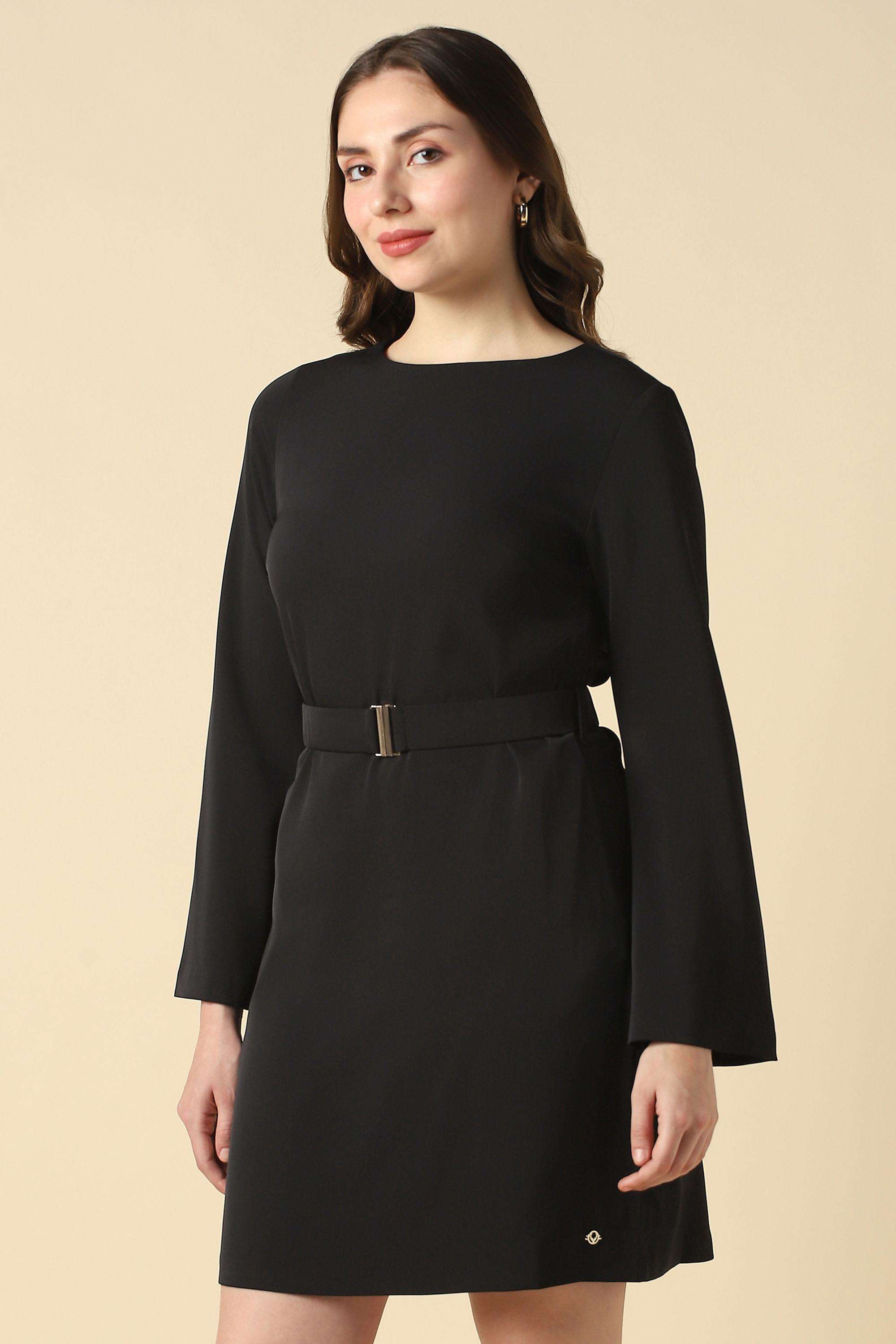 Solid-Cotton-Women-Dress