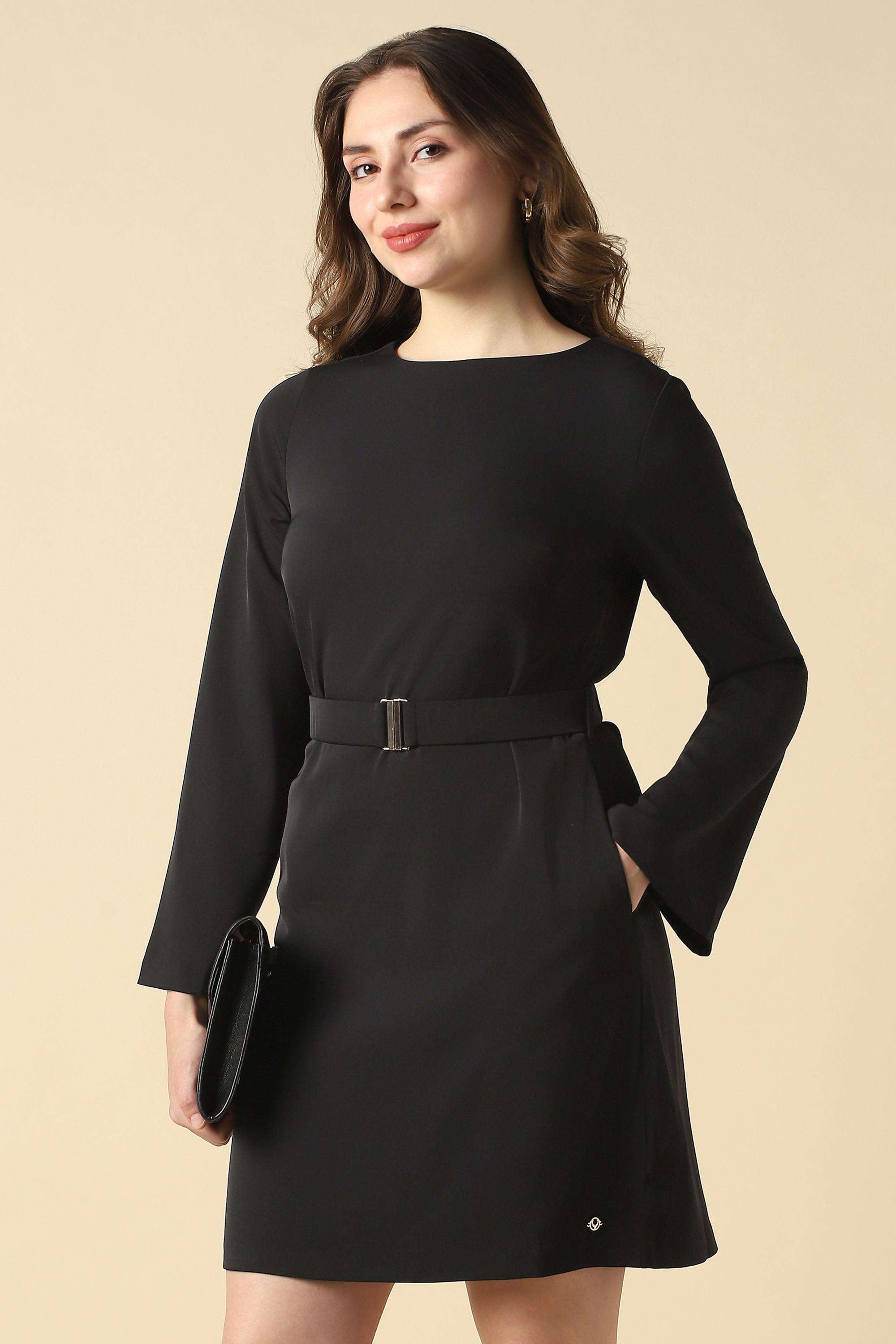 Solid-Cotton-Women-Dress