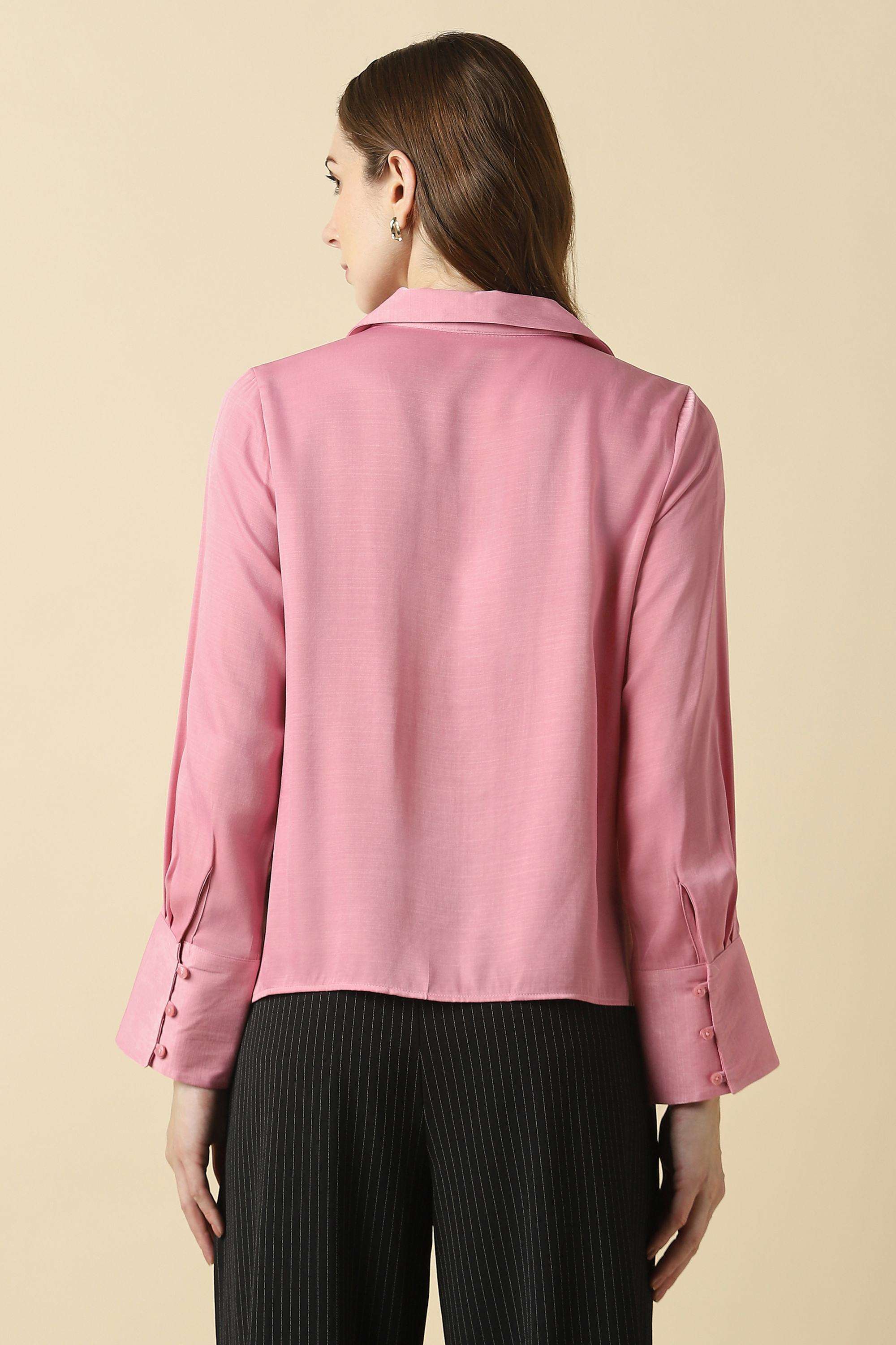 Printed-Rayon-V-Neck-Women-s-Top