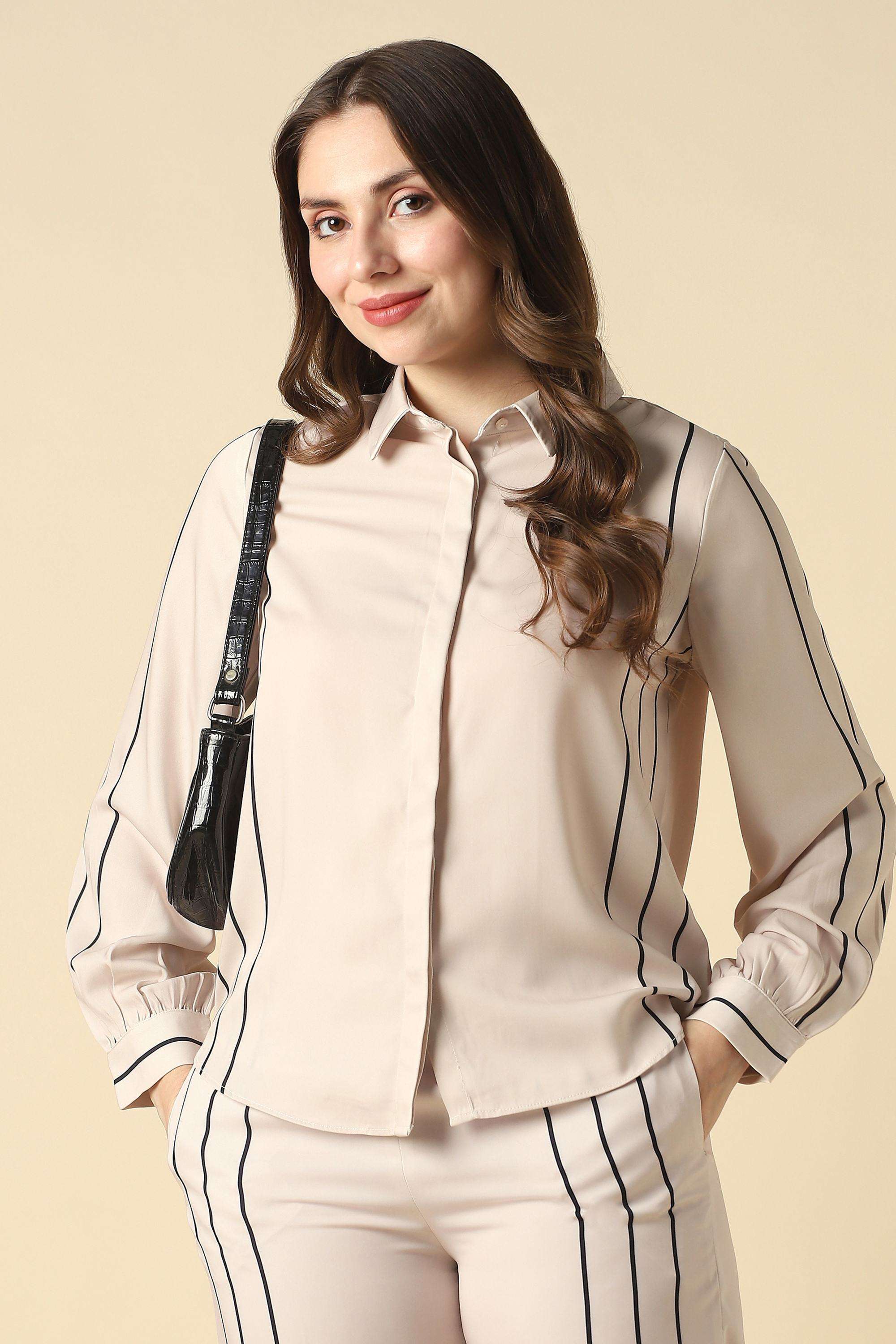 Printed-Cotton-Round-Neck-Women-s-Shirt