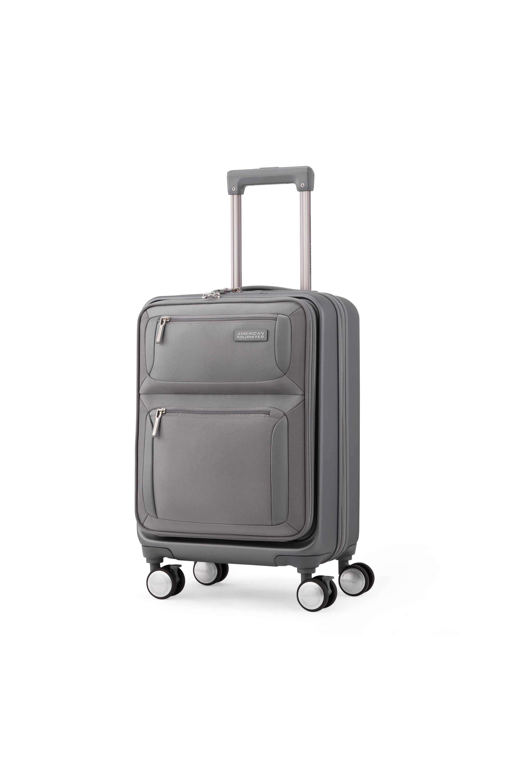 FLEXVAULT-Zipper-Polycarbonate-Unisex-Casual-Wear-8-Wheel-Hard-Trolley