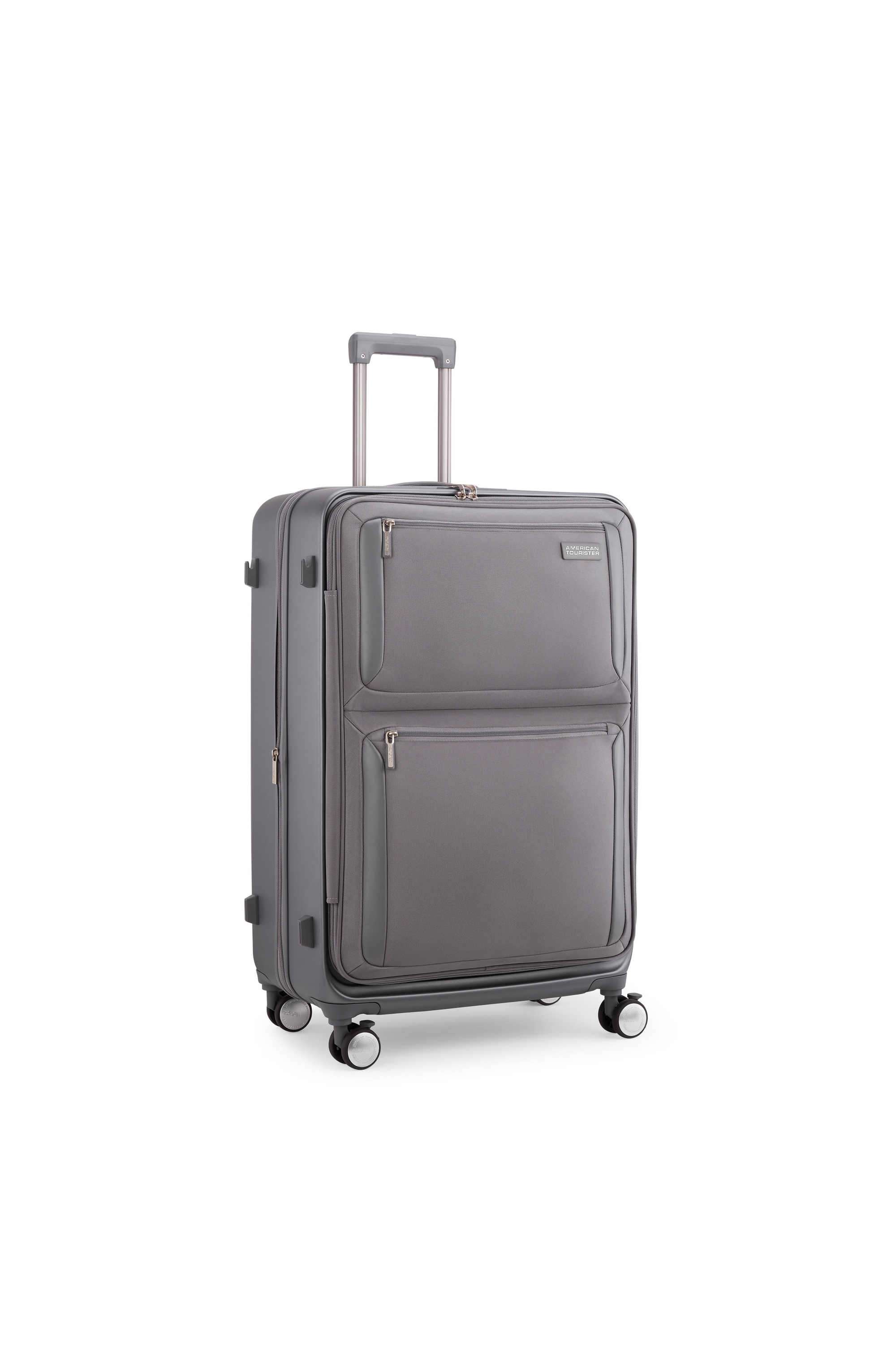 FLEXVAULT-Zipper-Polycarbonate-Unisex-Casual-Wear-8-Wheel-Hard-Trolley