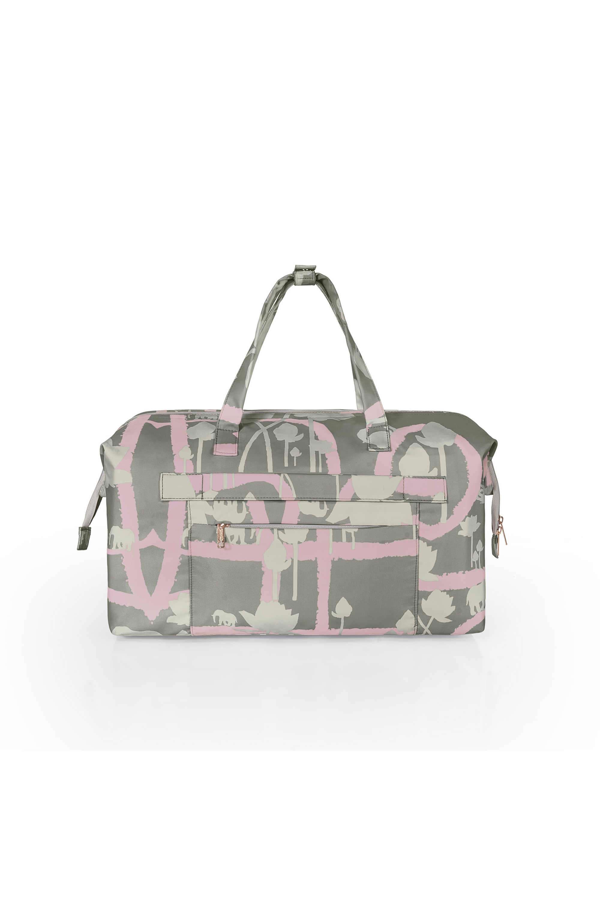 MASABA-Zipper-Polyester-Unisex-Casual-Wear-Duffle-Bag