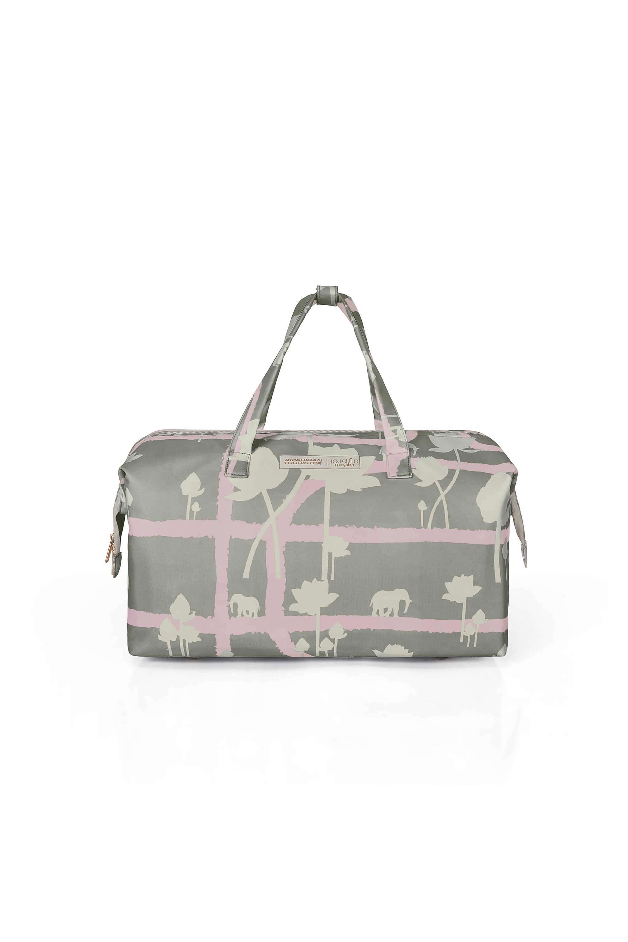 MASABA-Zipper-Polyester-Unisex-Casual-Wear-Duffle-Bag