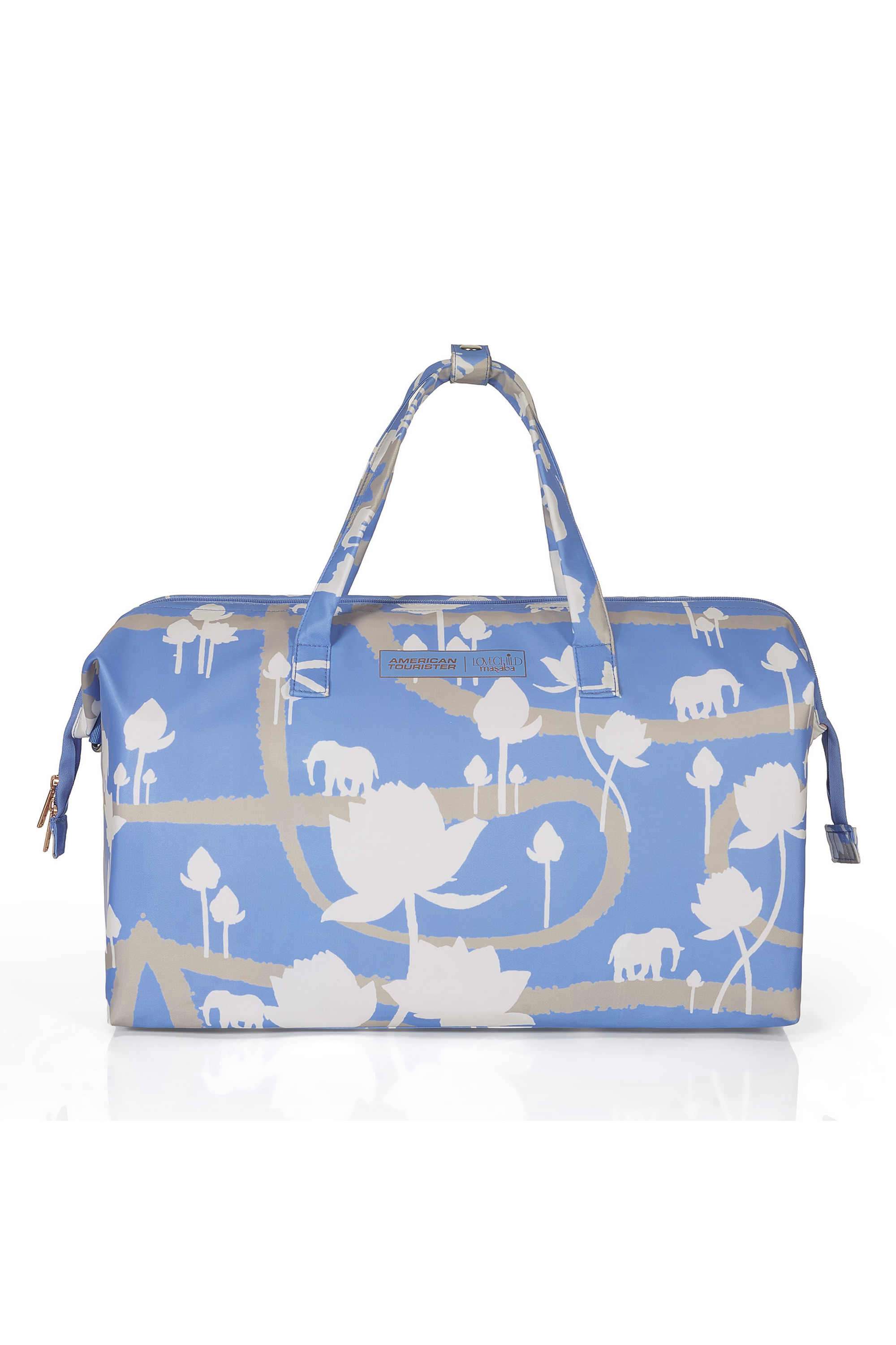 MASABA-Zipper-Polyester-Unisex-Casual-Wear-Duffle-Bag