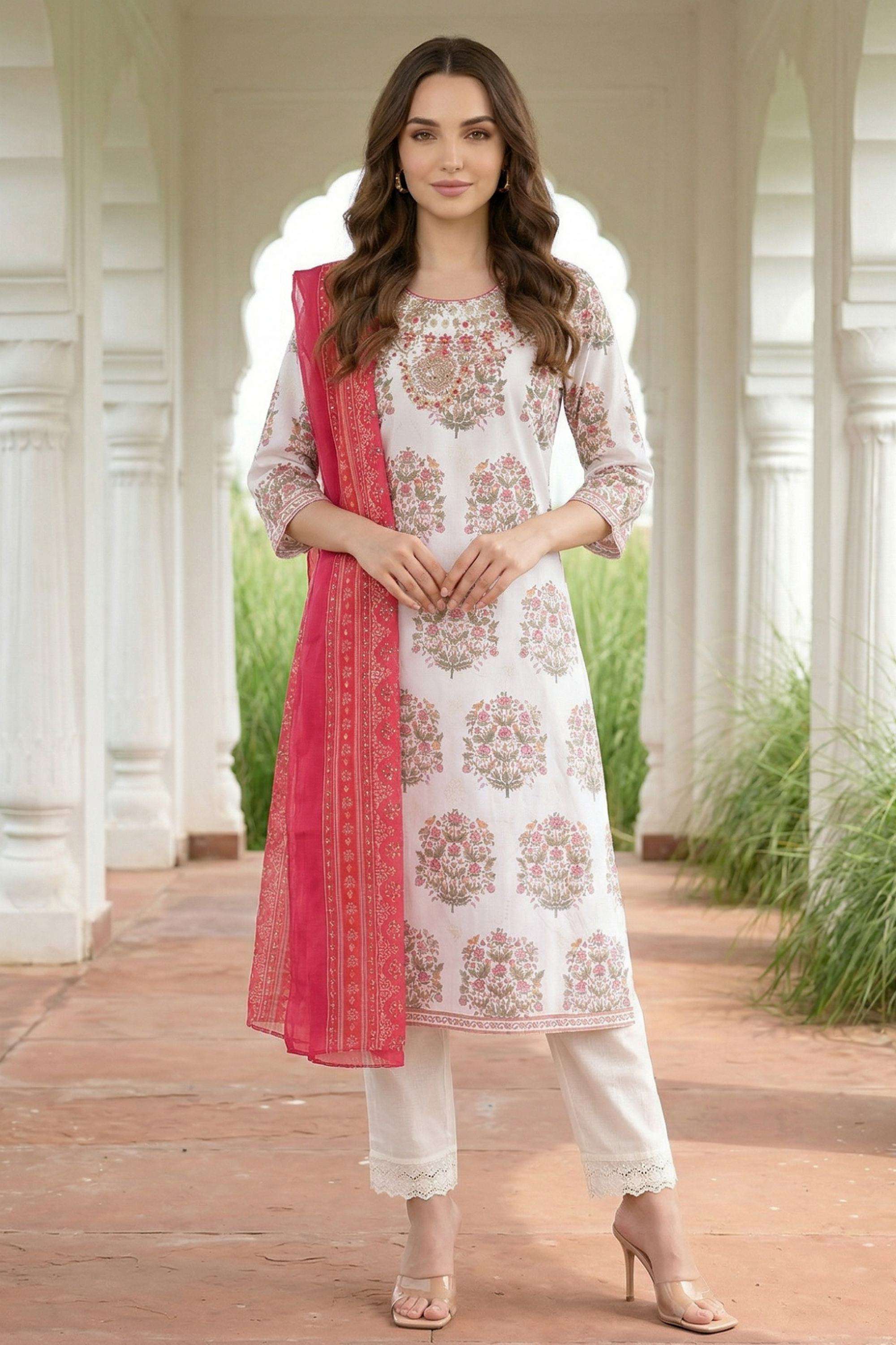 Geometric-Print-Chiffon-Woven-Women-s-Dupatta