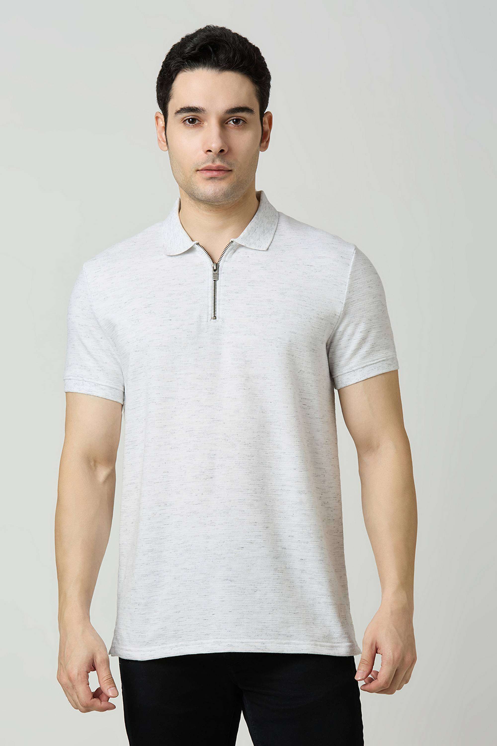 Solid-Poly-Cotton-Round-Neck-Men-s-T-Shirt