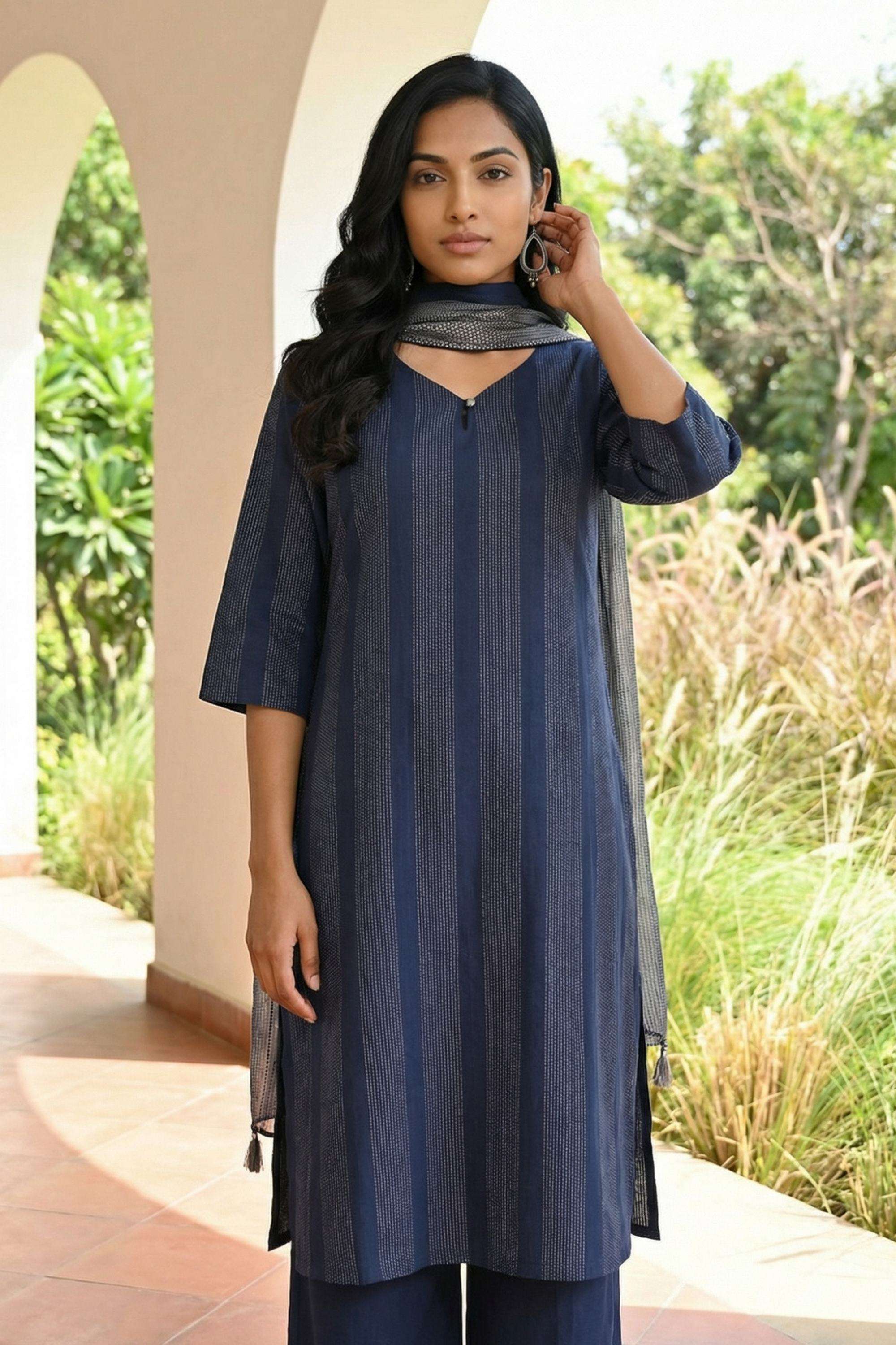 Stripes-Cotton-Woven-Women-s-Stoles