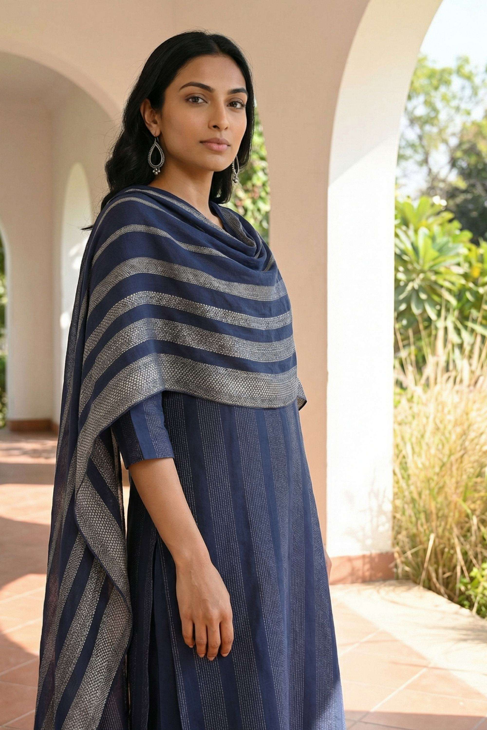Stripes-Cotton-Woven-Women-s-Stoles